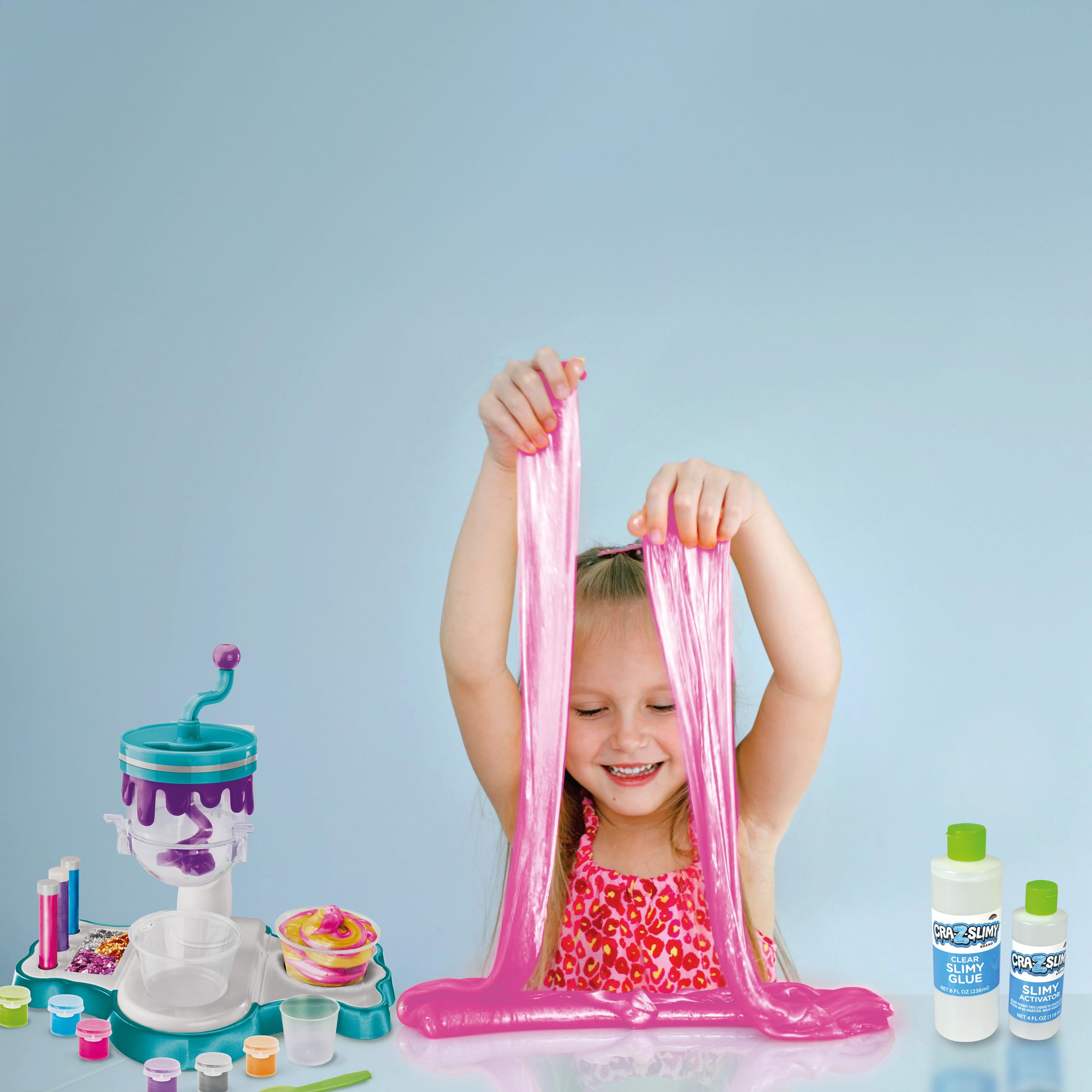 lexibook-estudio-slime-brillante-crslim40-kit-creativo-para-hacer-slime-personal image 4