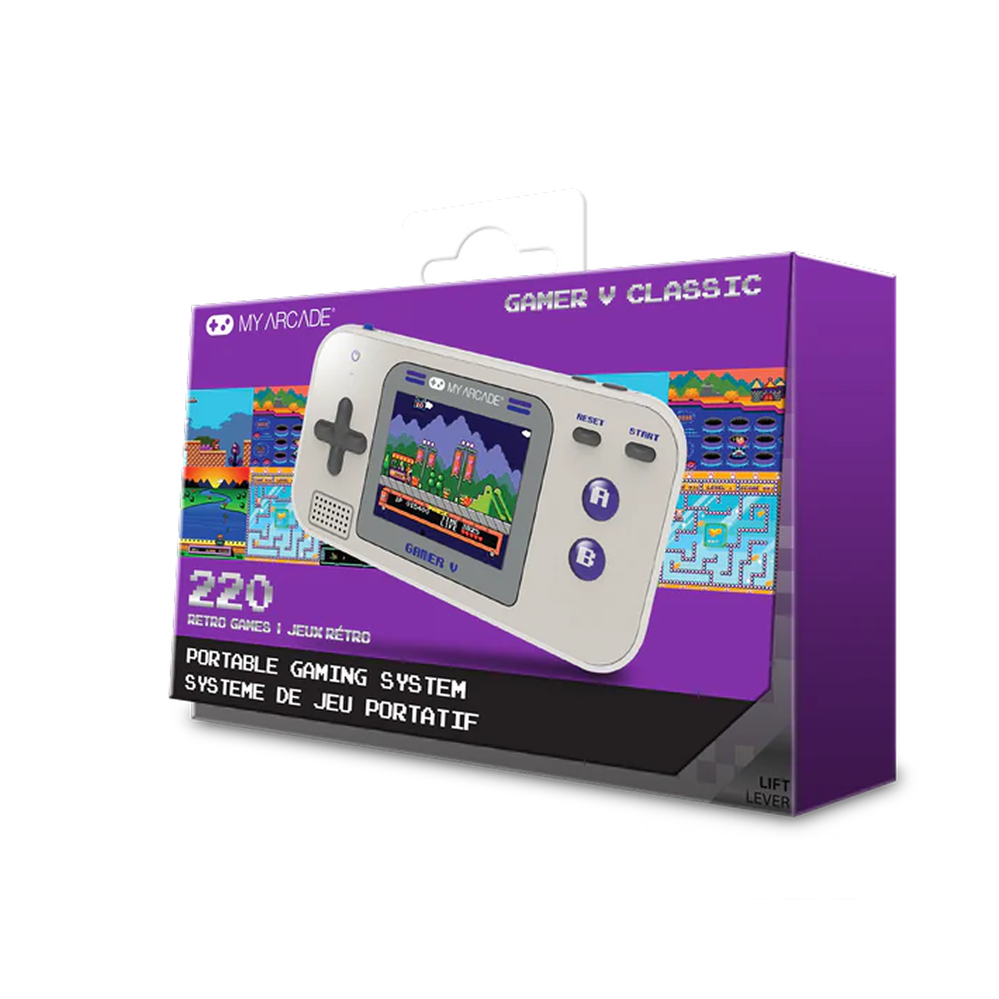 my-arcade-gamer-v-classic-gris-morado-port-til-220-juegos image 4