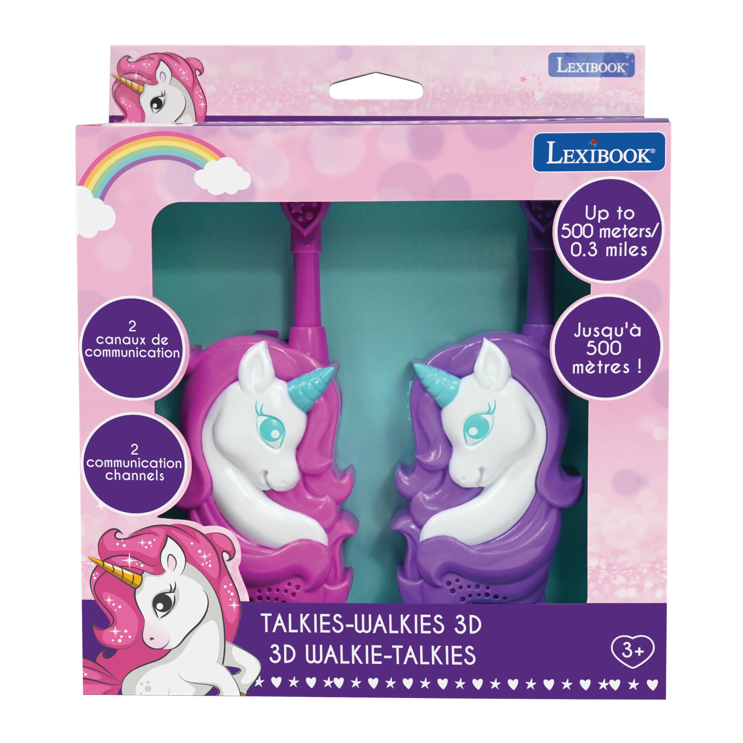 lexibook-unicornio-walkie-talkies-3d-tw18uni image 5