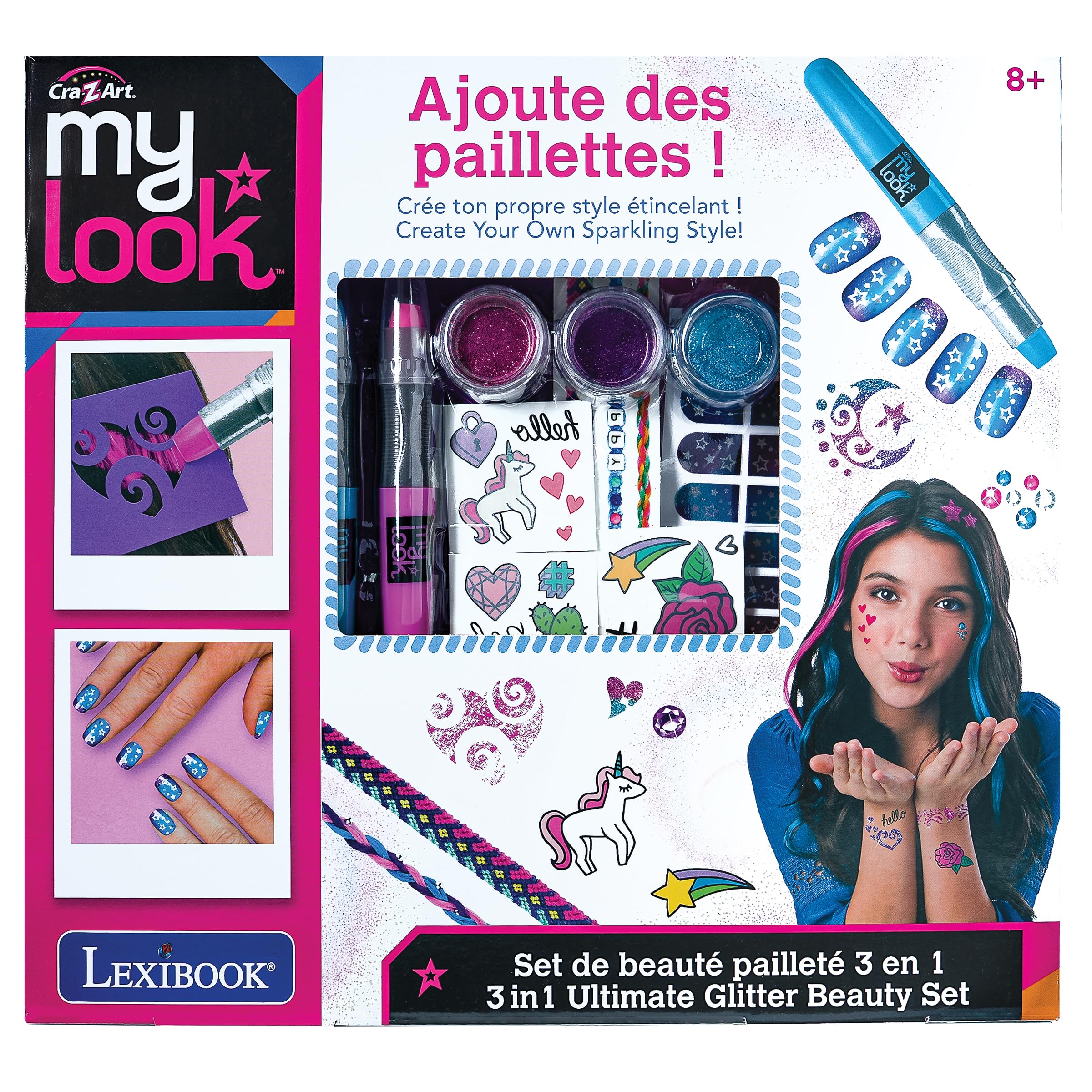 lexibook-crss18-kit-de-belleza-3-en-1-cabello-u-as-y-cuerpo image 5