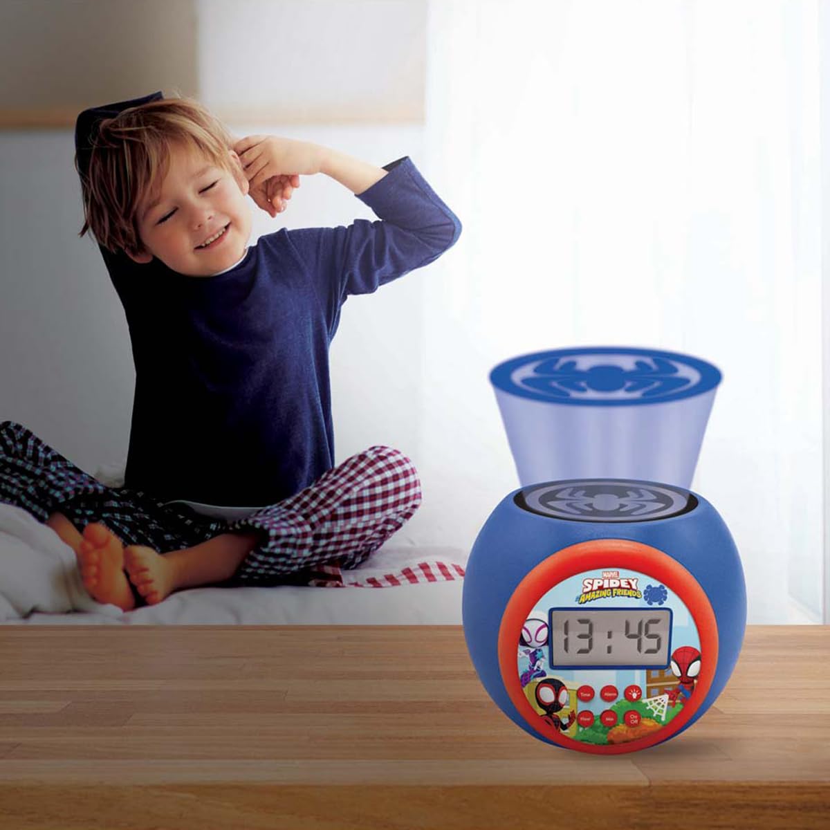 lexibook-spidey-reloj-despertador-proyector-rl977sp1lxb image 7