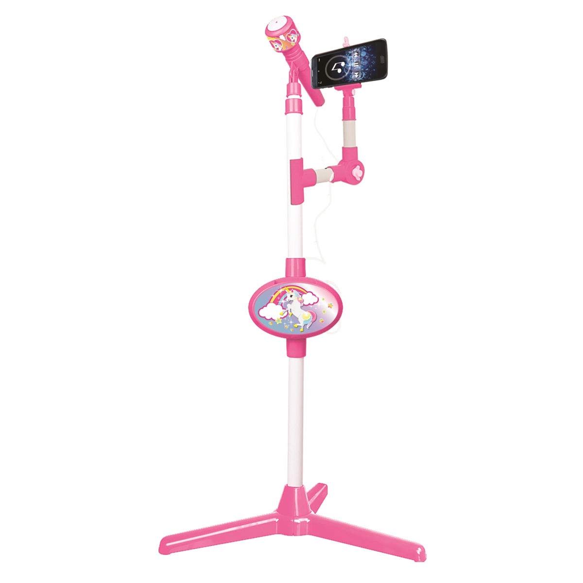 lexibook-micr-fono-con-altavoz-y-soporte-luminoso-unicornio-rosa-s150uni image 2