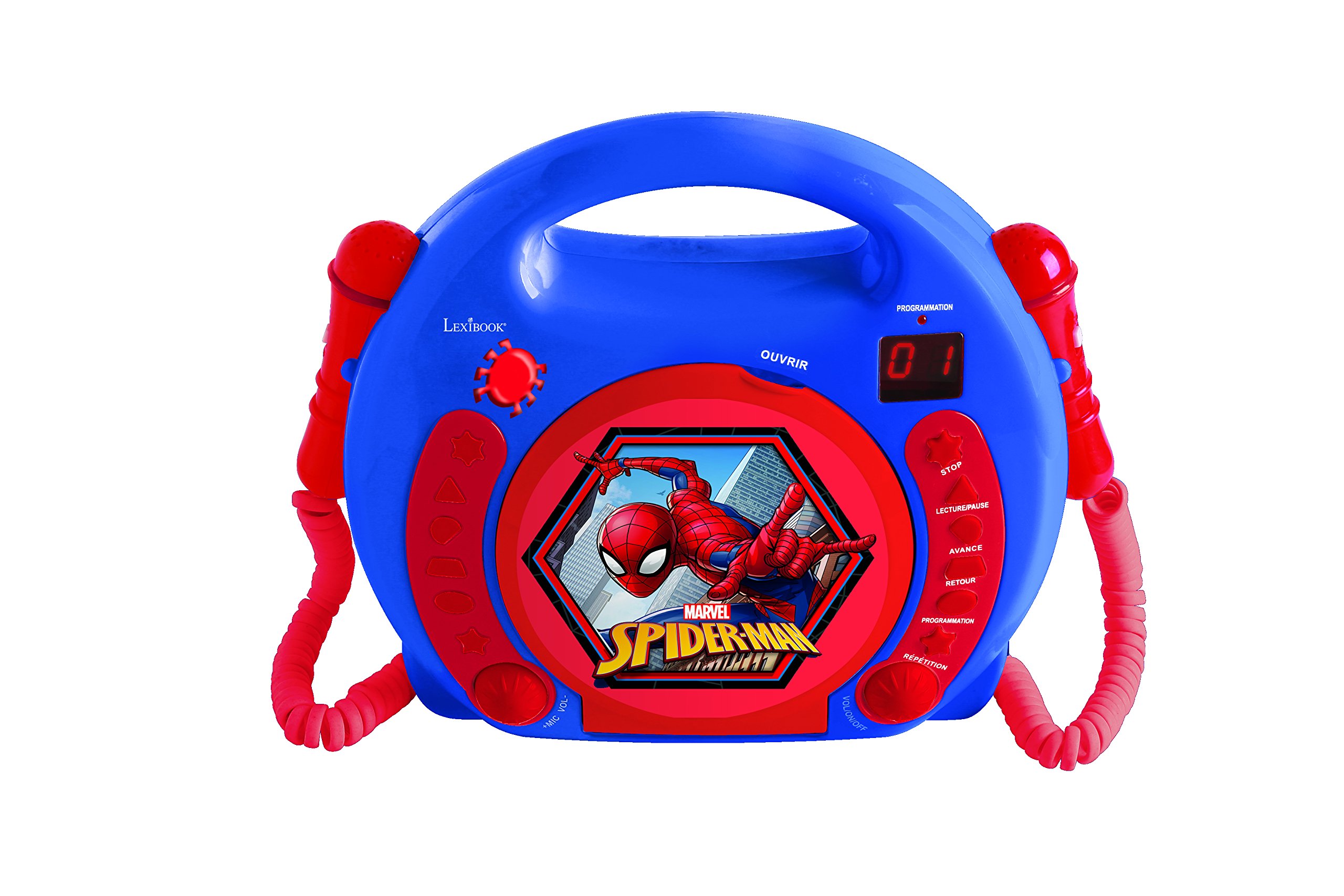 lexibook-miraculous-ladybug-reproductor-cd-port-til-karaoke-rcdk100mi image 8