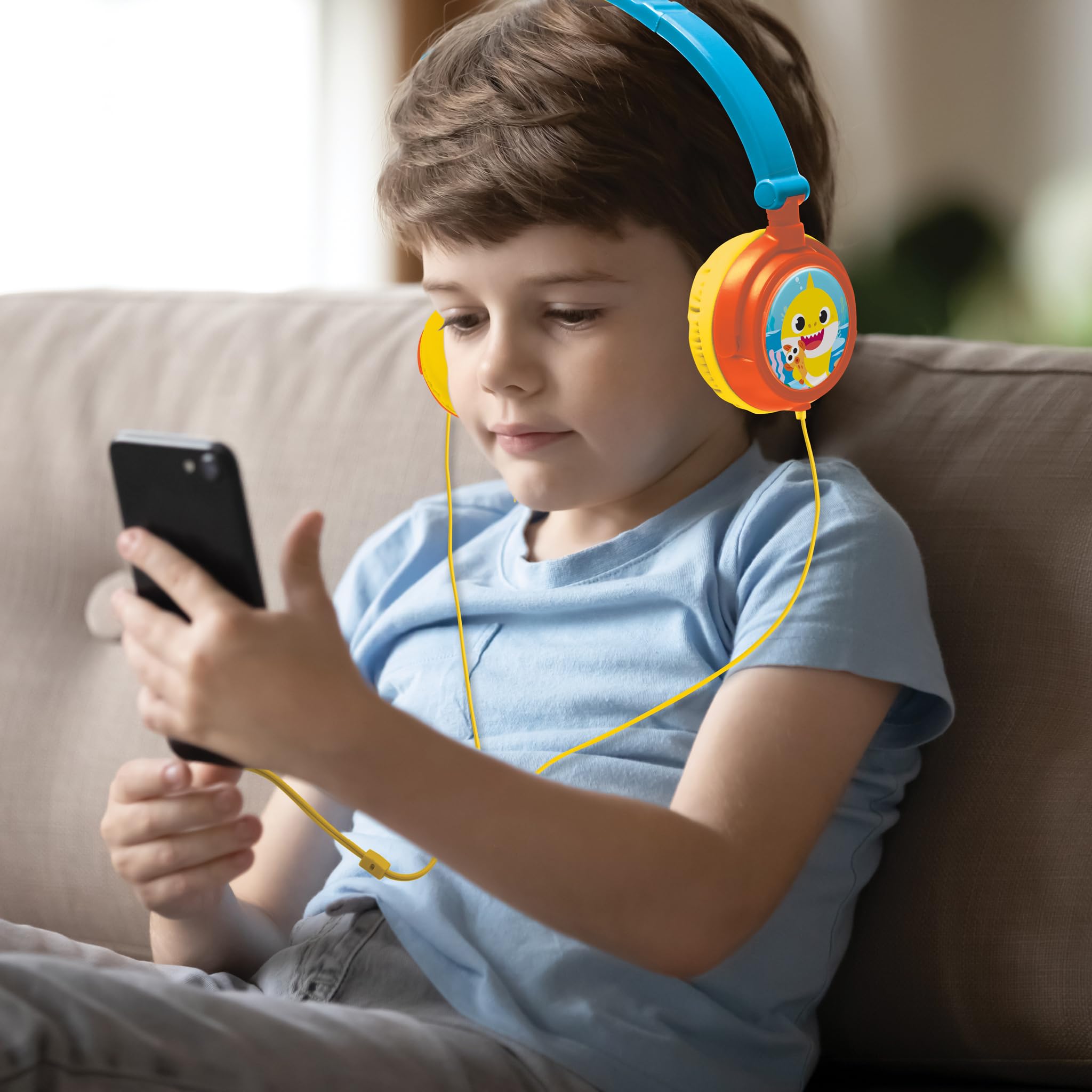 lexibook-baby-shark-auriculares-est-reo-hp015bs image 6