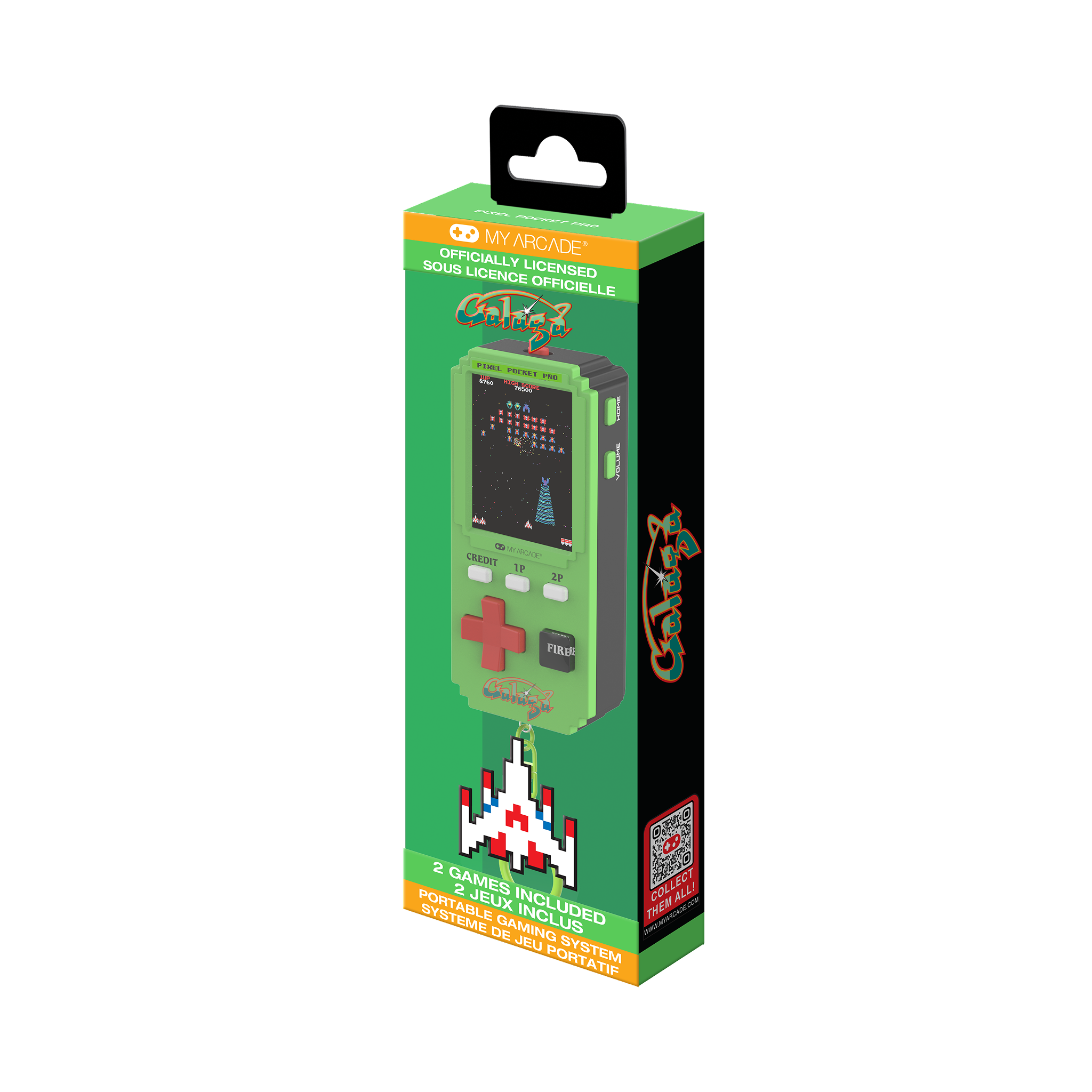 my-arcade-galaga-pixel-pocket-pro-consola-arcade-port-til image 3
