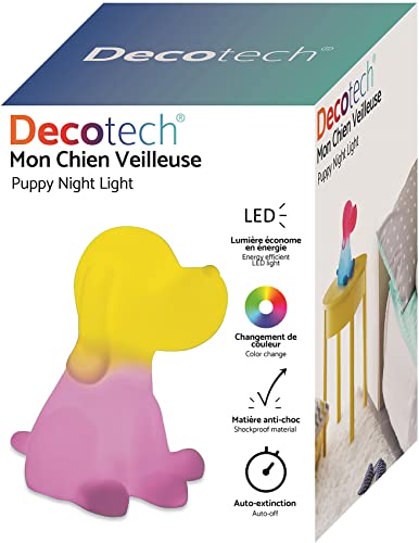 lexibook-decotech-luz-nocturna-puppy-nlj005-multicolor image 6