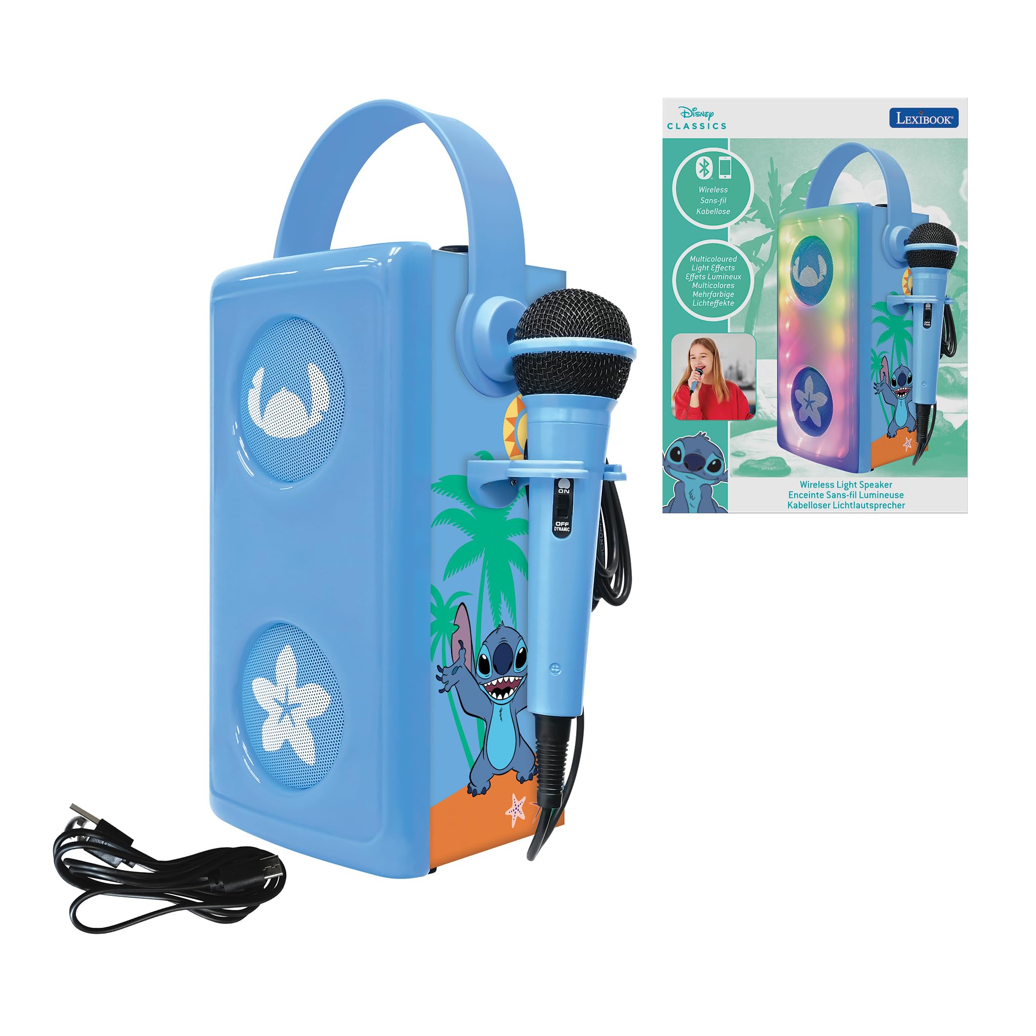 lexibook-barbie-btp185bbz-altavoz-bluetooth-con-micr-fono-y-luces image 8
