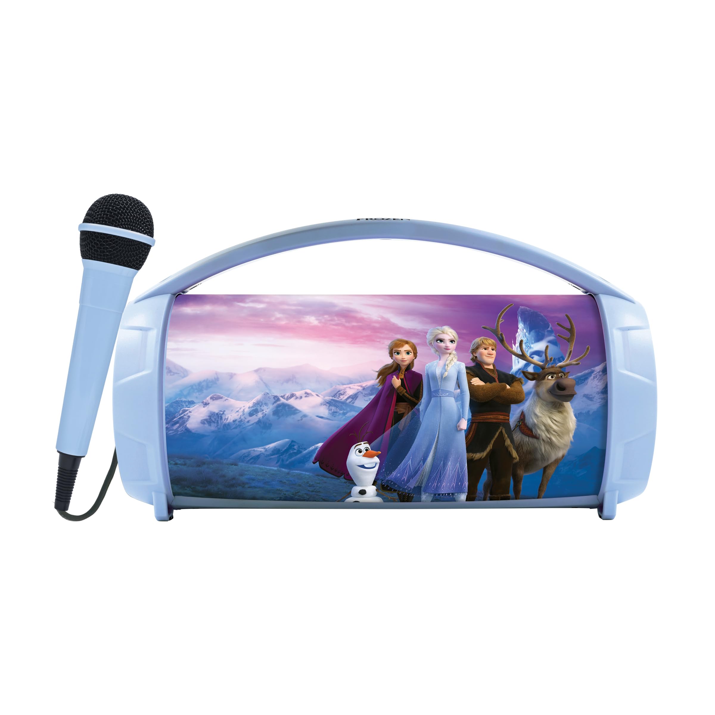 lexibook-frozen-altavoz-karaoke-azul-y-morado-btp585fzzlxb image 2