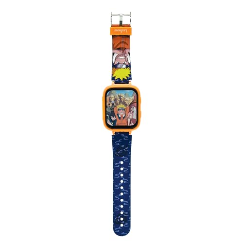 lexibook-naruto-dmw070na-reloj-de-pulsera-ajustable-con-pantalla-hd-azul-y-naran image 3