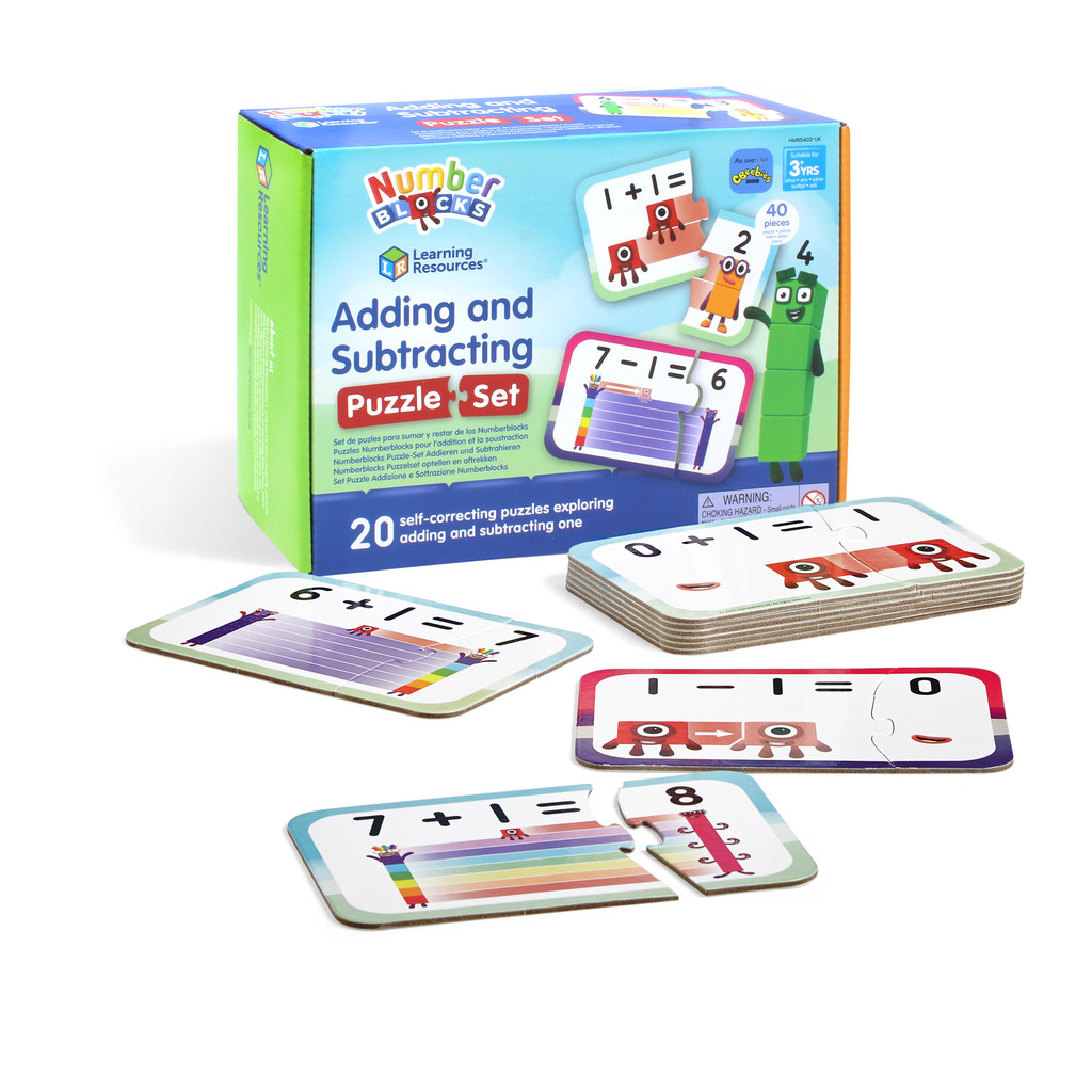 falomir-juegos-numberblocks-adding-and-subtracting-puzzle-set-puzzle-educativo image 2