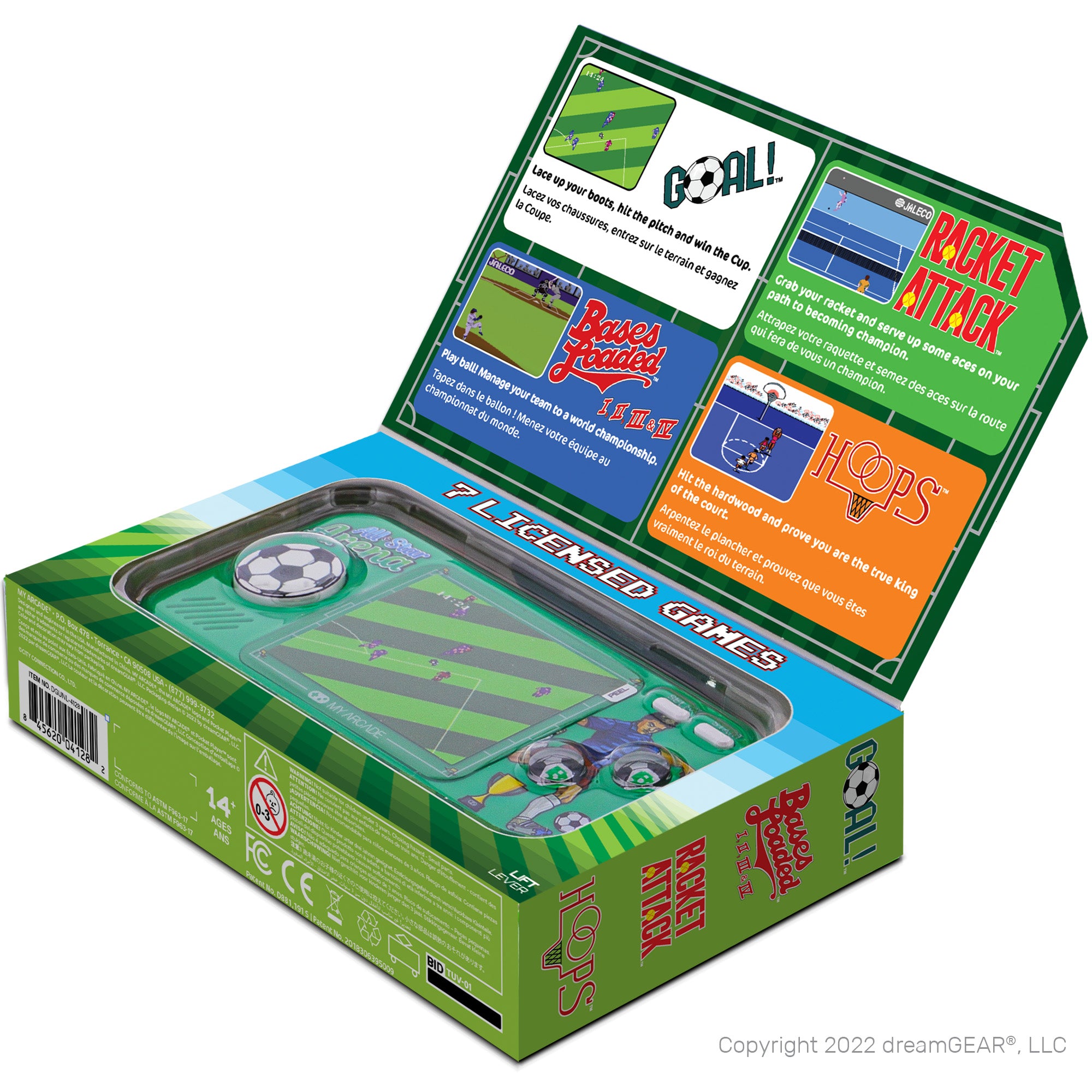 my-arcade-all-star-arena-pocket-player-consola-port-til-7-en-1 image 3