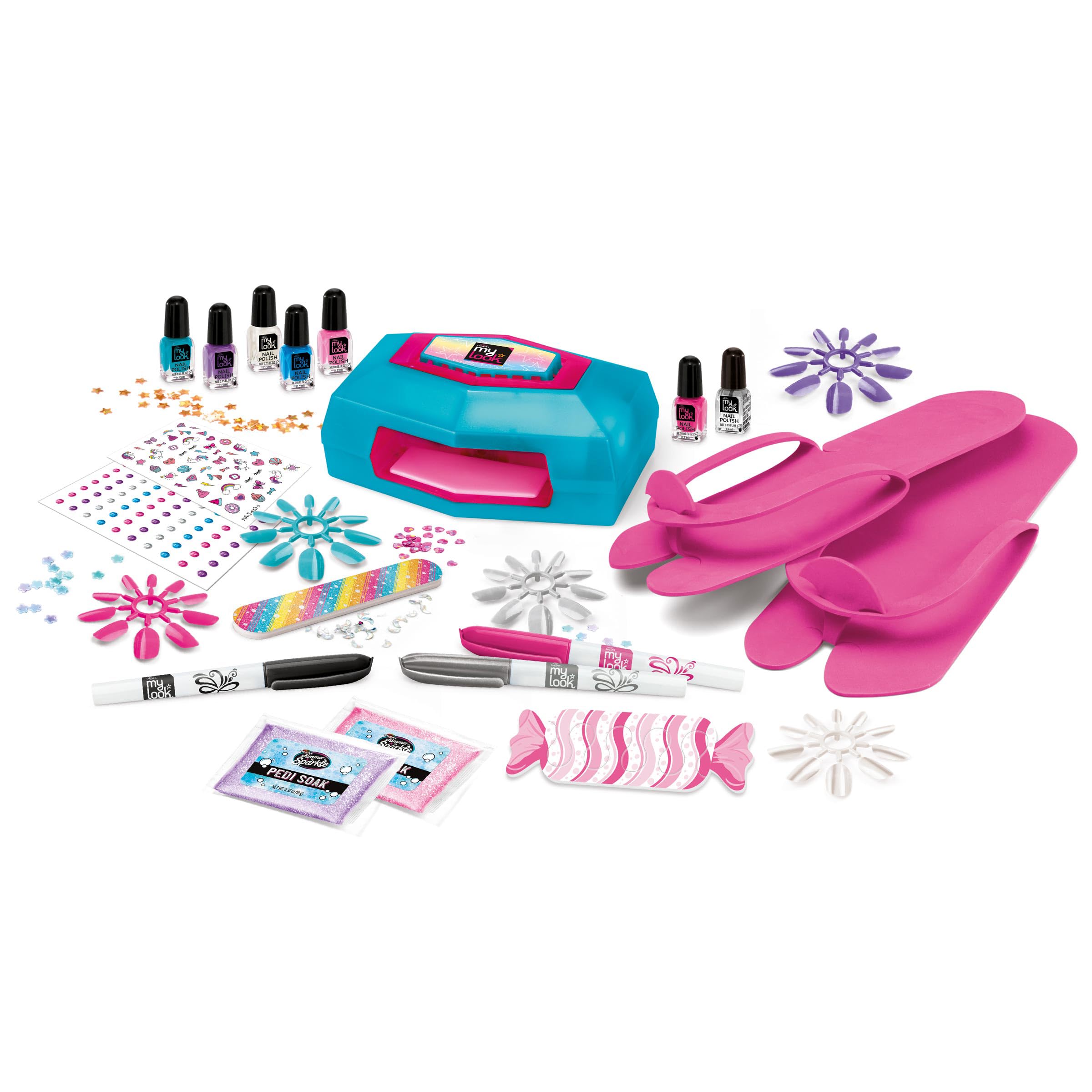 lexibook-crss32-set-de-manicura-y-pedicura-estilo-sal-n-deluxe-rosa-azul image 2