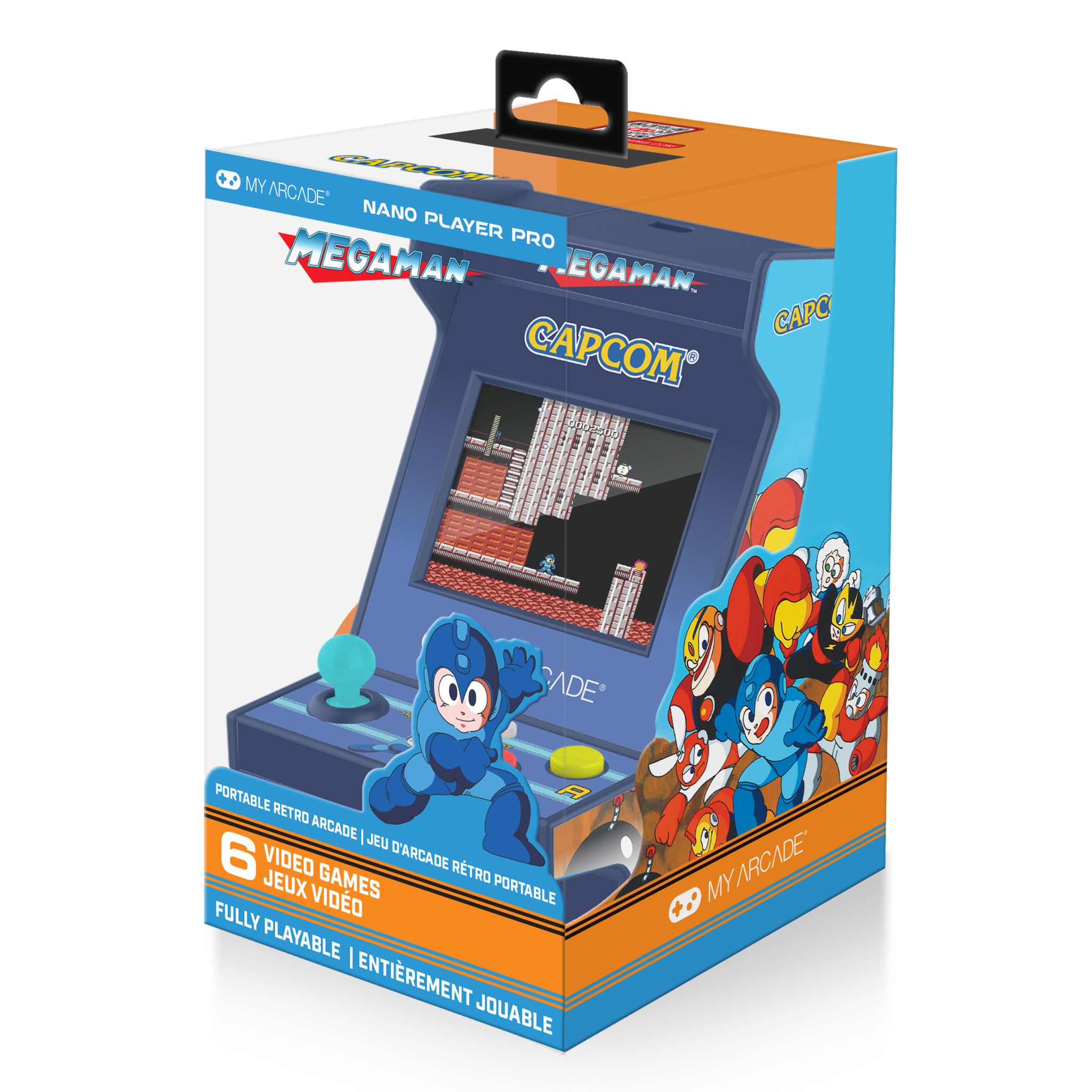 my-arcade-mega-man-nano-player-pro-mini-consola-retro-coleccionable image 4