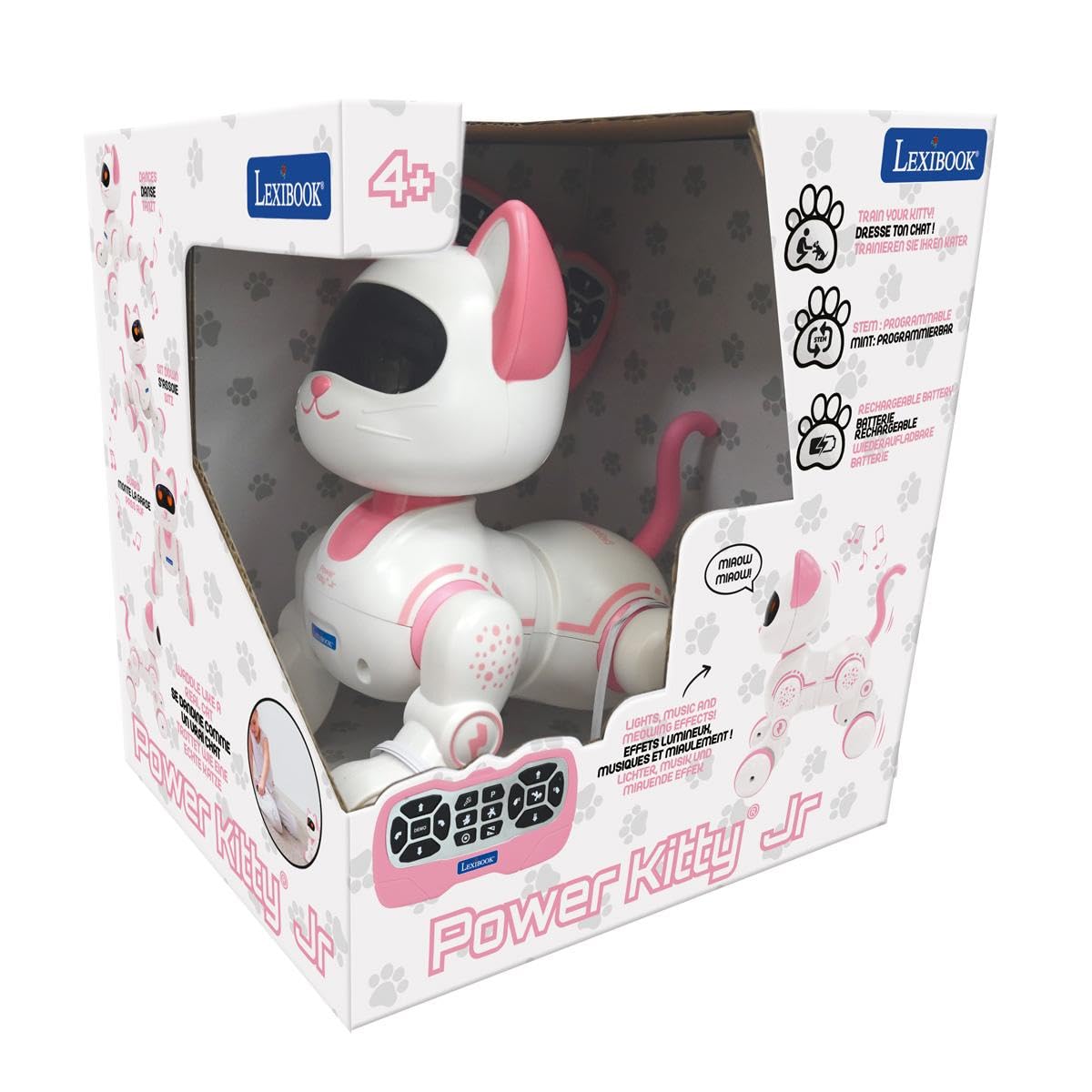 lexibook-power-kitty-jr-kit01lxb-gato-robot-interactivo image 8
