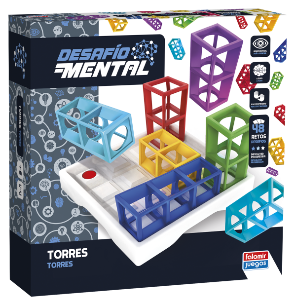 falomir-juegos-torres-desaf-o-mental-juego-de-l-gica image 1