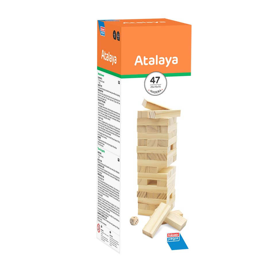 falomir-juegos-atalaya-juego-de-torre-de-equilibrio-con-dado image 1