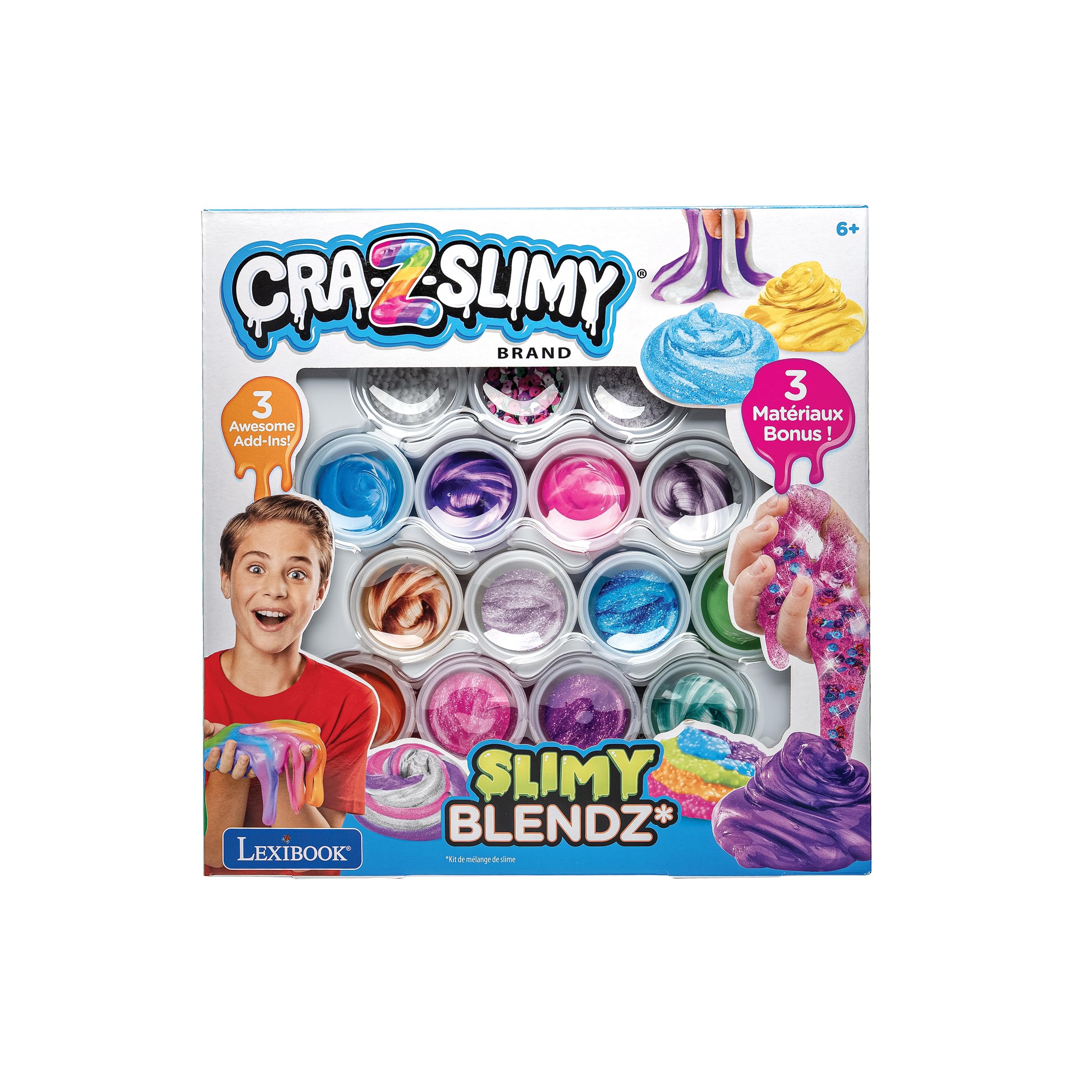 lexibook-slimy-blendz-crslim4-kit-slime-12-colores image 5