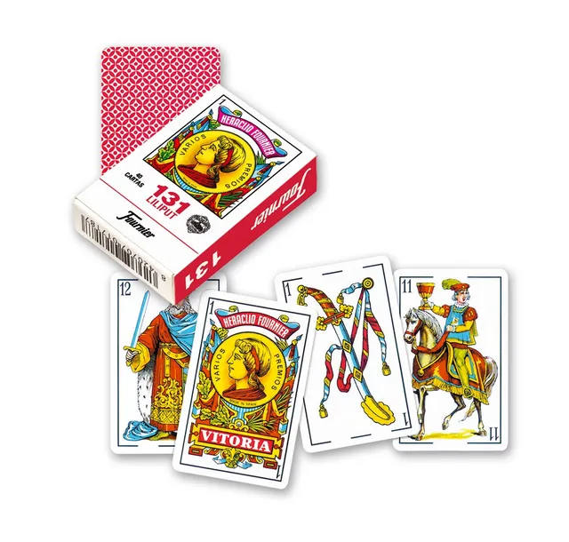 fournier-21598-baraja-de-viaje-liliput-40-cartas image 1