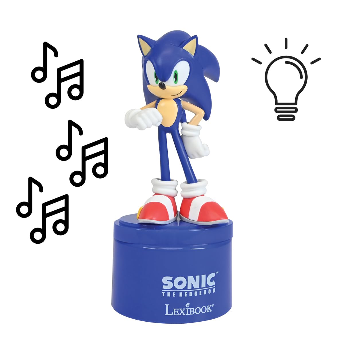 lexibook-sonic-luz-nocturna-bluetooth-ns02sn image 2