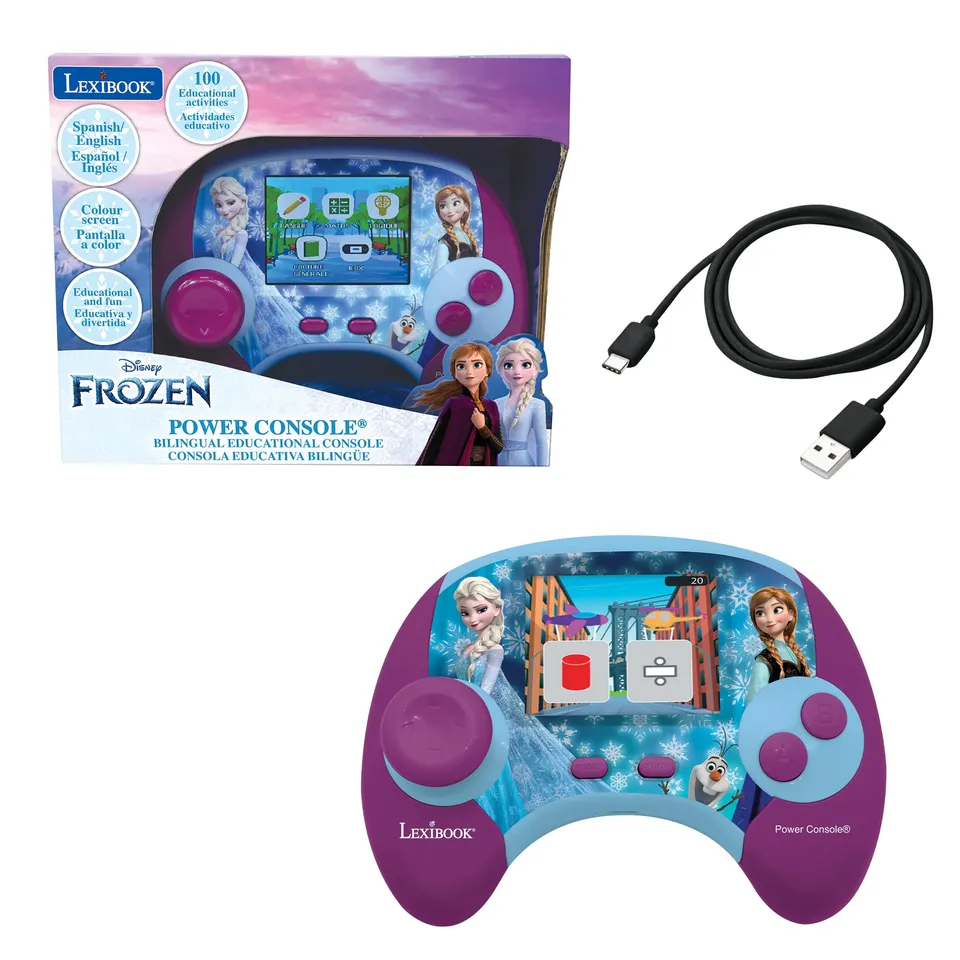 lexibook-disney-frozen-power-console-biling-e-jcg100fzi2 image 1