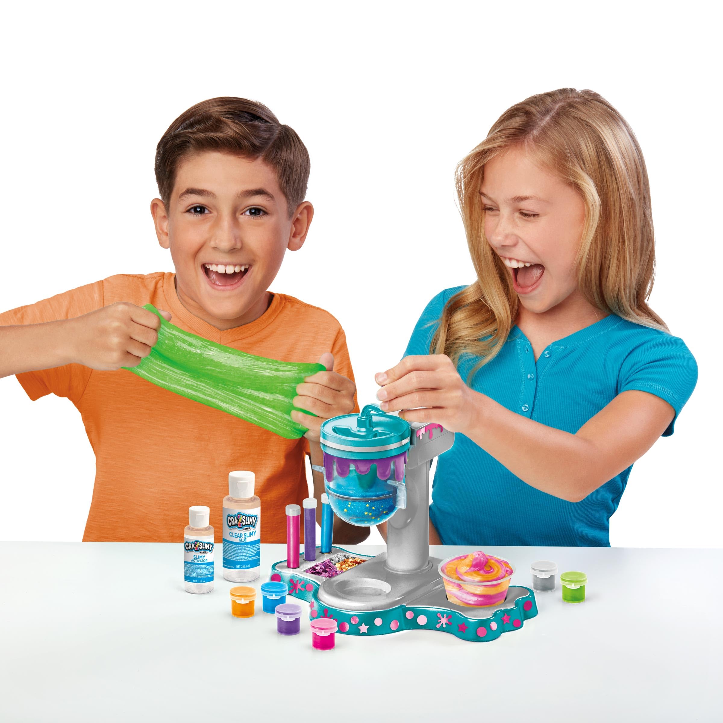 lexibook-estudio-slime-brillante-crslim40-kit-creativo-para-hacer-slime-personal image 7
