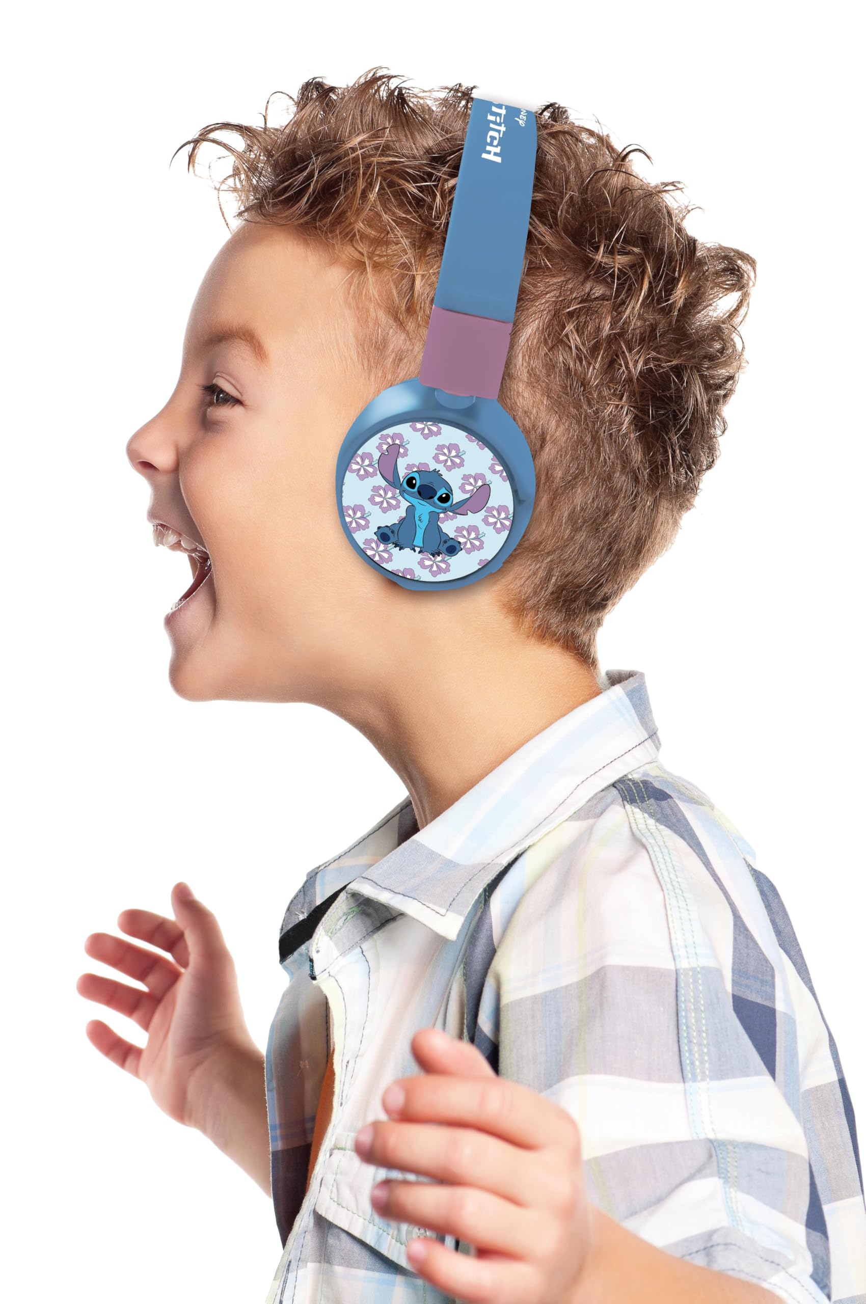 lexibook-stitch-auriculares-bluetooth-hpbt010dlxb-2-en-1 image 4
