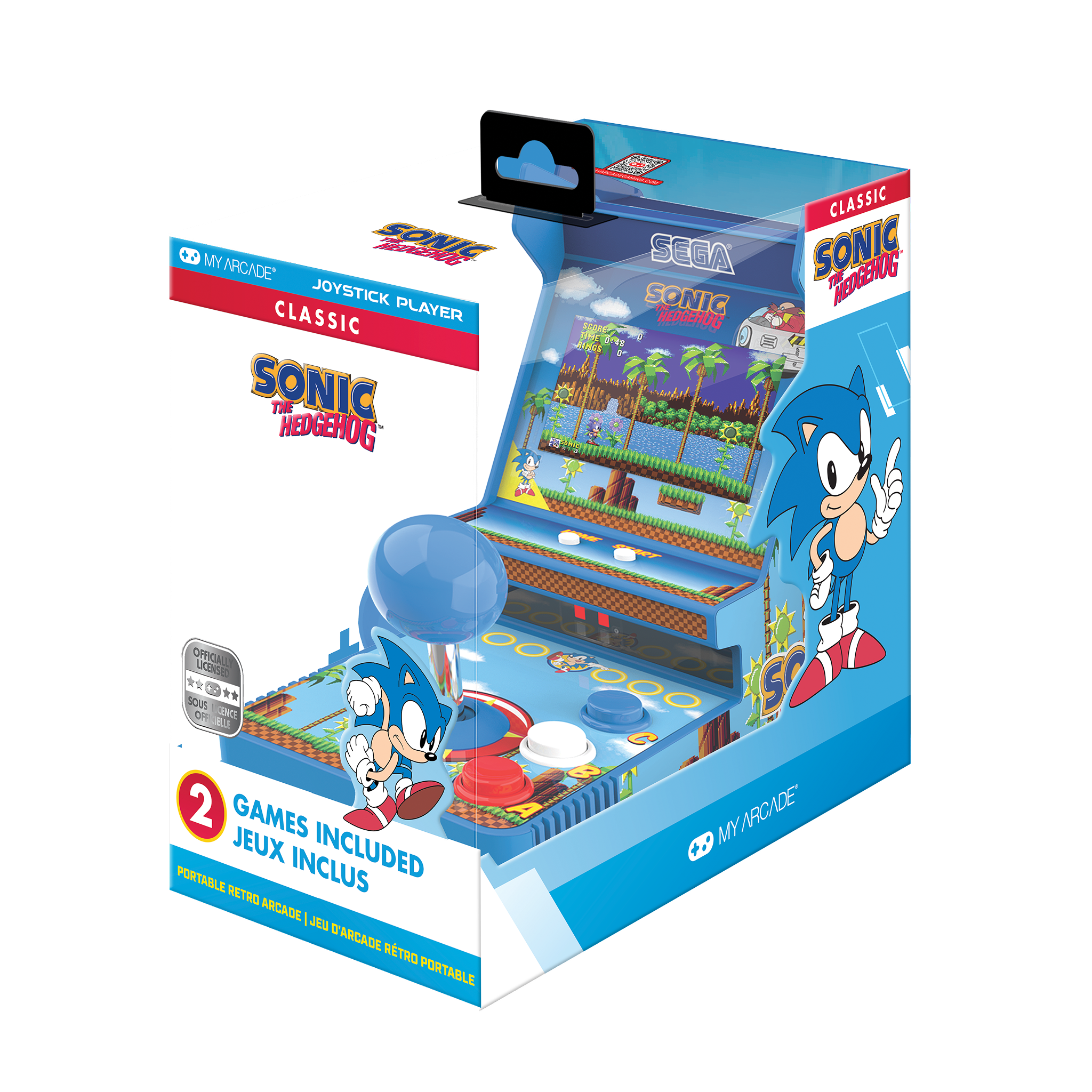 my-arcade-sonic-the-hedgehog-joystick-player-consola-retro image 4