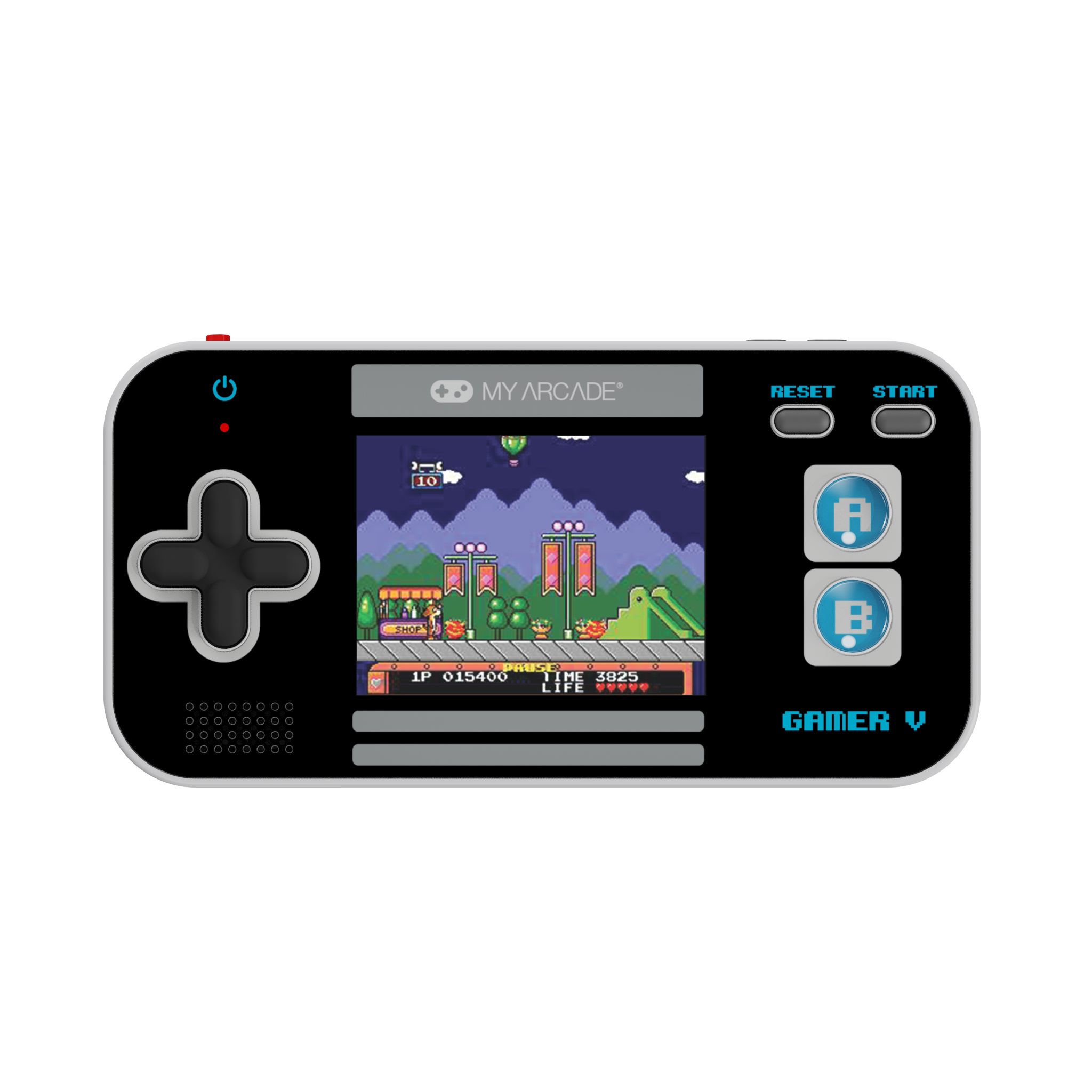 my-arcade-gamer-v-classic-negro-azul-port-til-220-juegos image 2