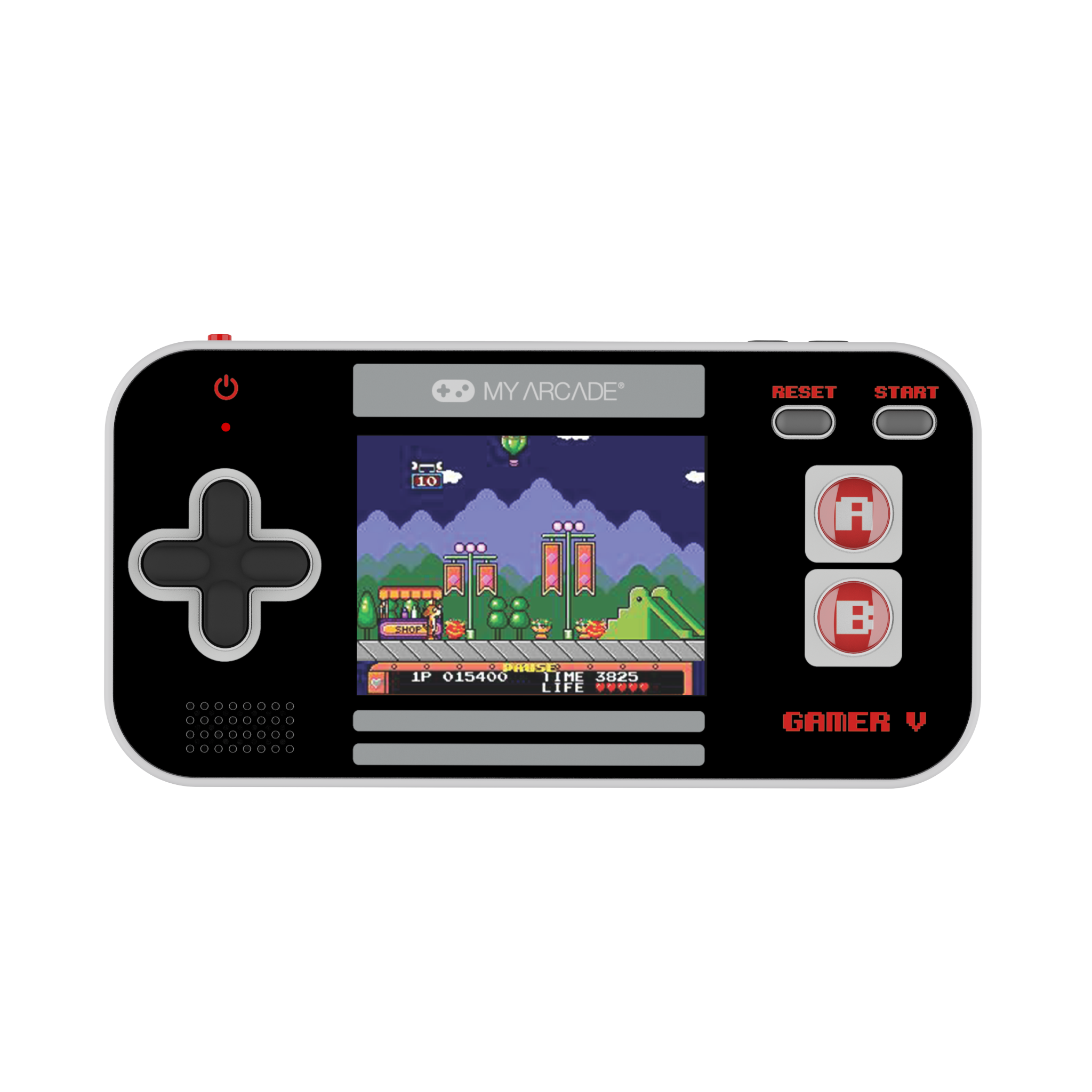 my-arcade-gamer-v-classic-negro-rojo-port-til-220-juegos image 2