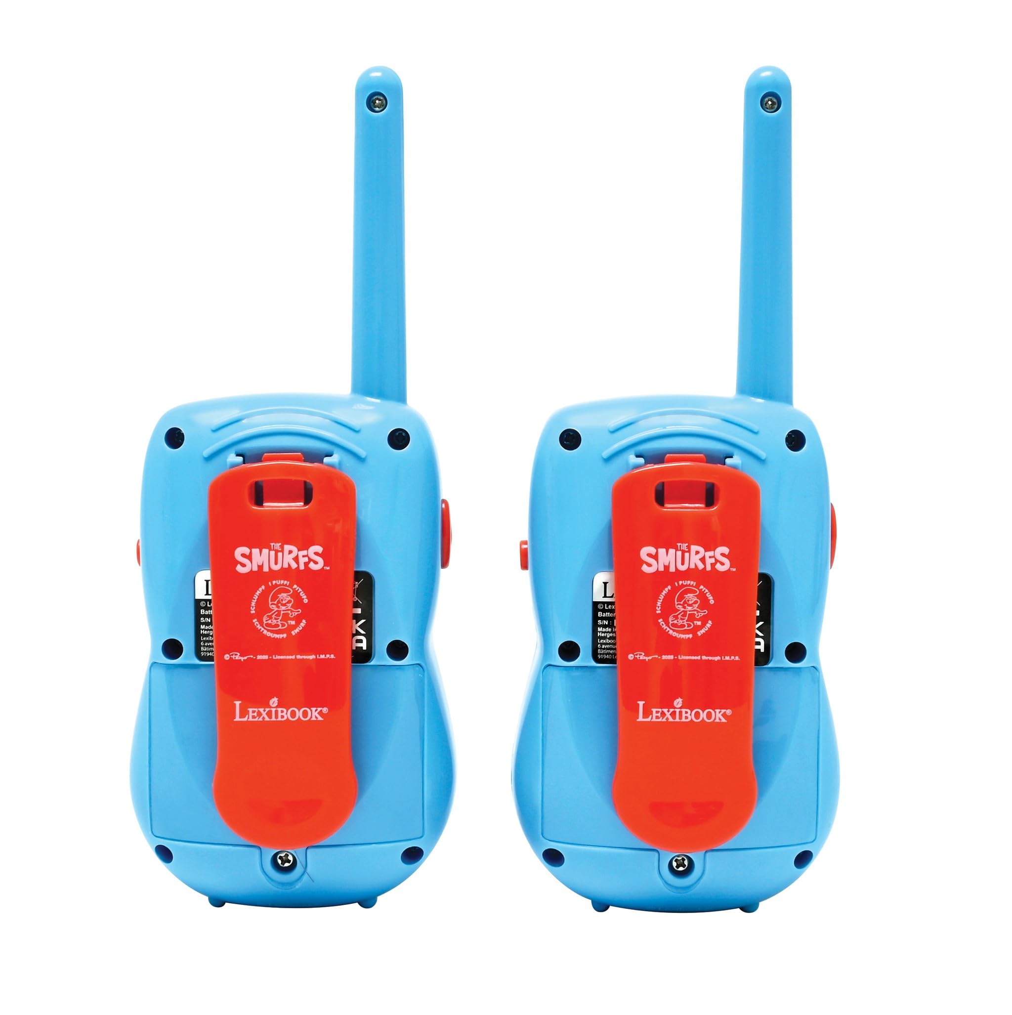 lexibook-los-pitufos-walkie-talkies-infantiles-tw12sf image 4