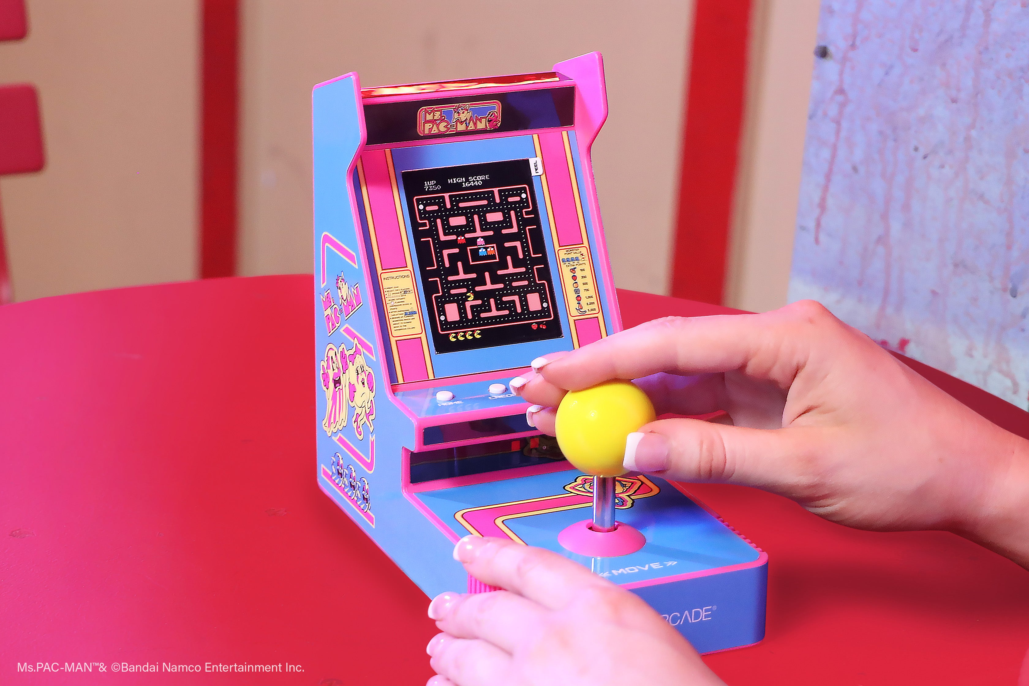 my-arcade-ms-pac-man-joystick-player-consola-joystick-laberinto image 6