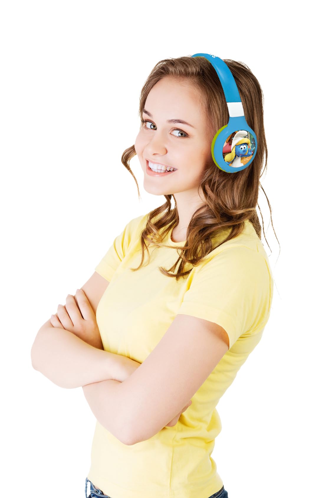 lexibook-los-pitufos-hpbt010sf-auriculares-bluetooth-infantiles image 3
