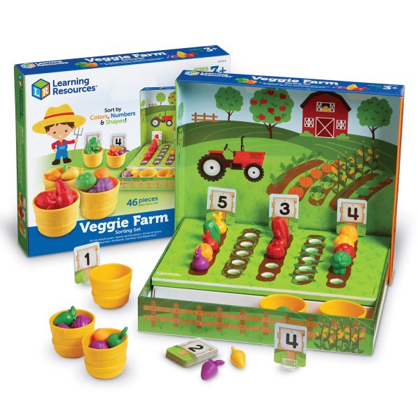 falomir-juegos-veggie-farm-sorting-set-juego-educativo image 1