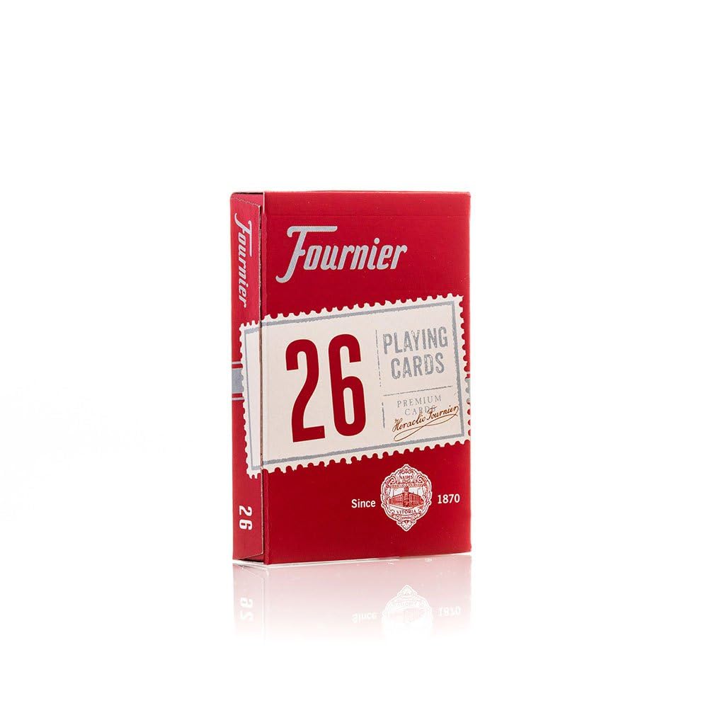 fournier-n-26-baraja-de-cartas-de-bridge-55-cartas-rojo-azul image 4