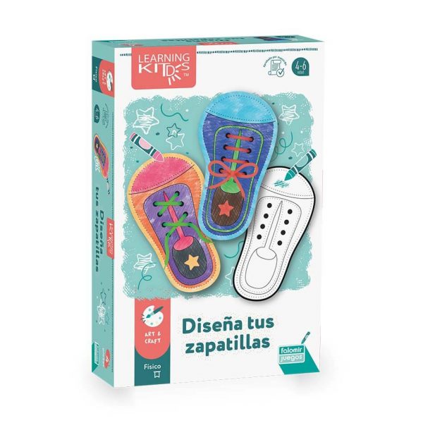 falomir-juegos-dise-a-tus-zapatillas-art-craft-manualidades image 1