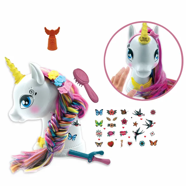 lexibook-cabeza-maquillaje-unicornio-interactiva-shuni image 1