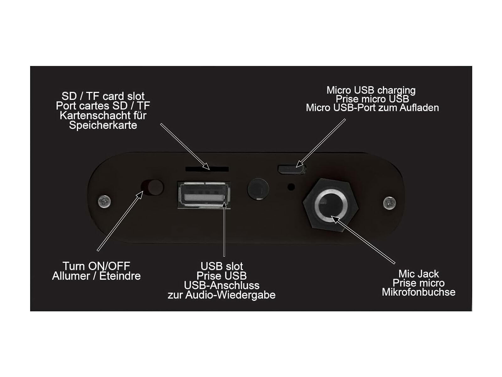 lexibook-btp180bkz-iparty-altavoz-karaoke-bluetooth image 5