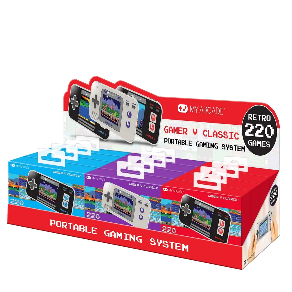 my-arcade-gamer-v-classic-tray-expositor-12-uds image 1