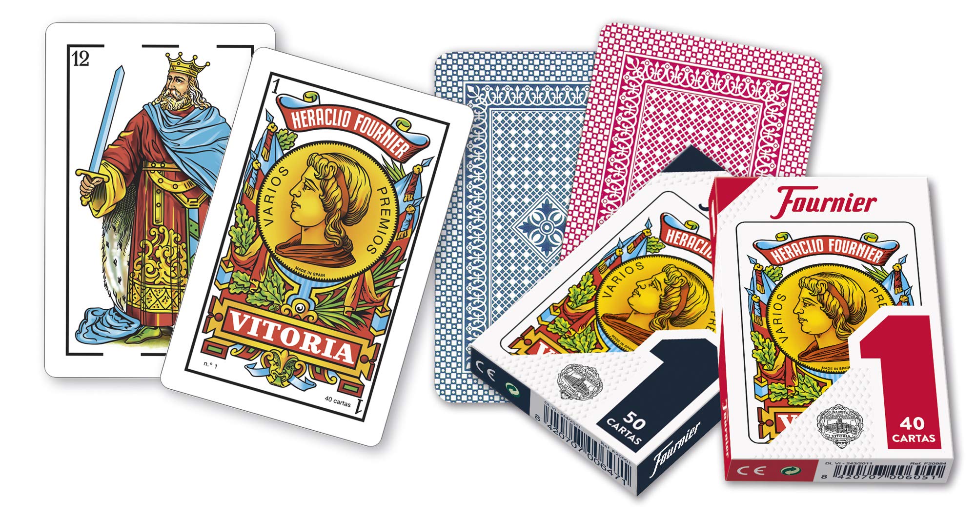 fournier-n-1-baraja-espa-ola-50-cartas-reglamento-seises-y-chinch-n image 4