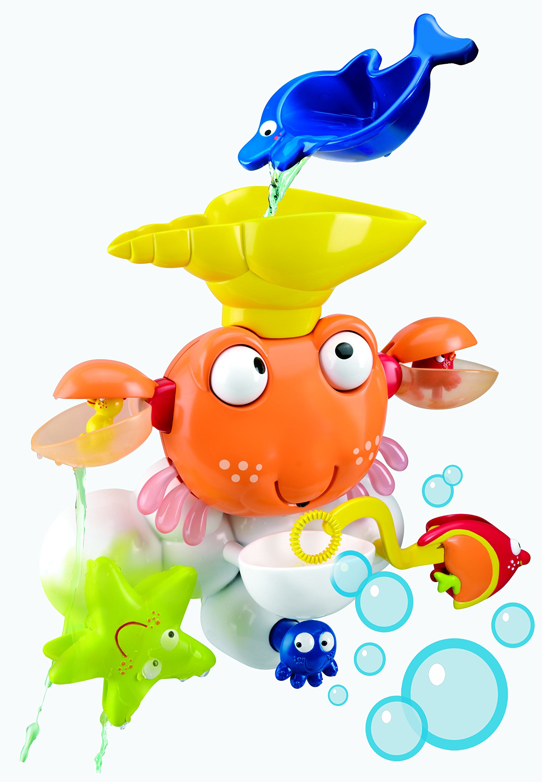 lexibook-it025-cangrejo-de-agua-juguete-de-ba-o-naranja-con-ventosas image 6