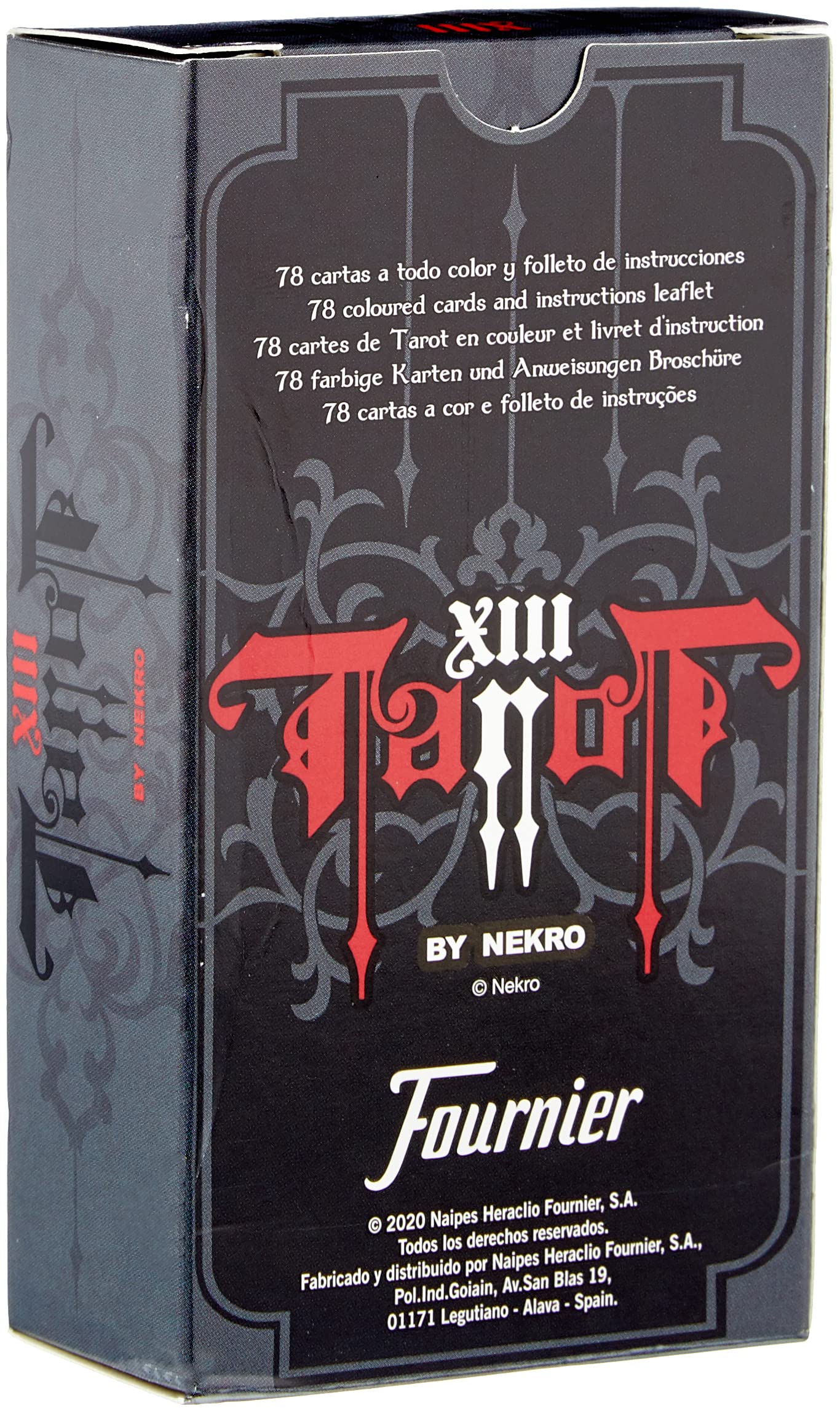 fournier-baraja-de-tarot-nekro-negro-78-cartas image 2