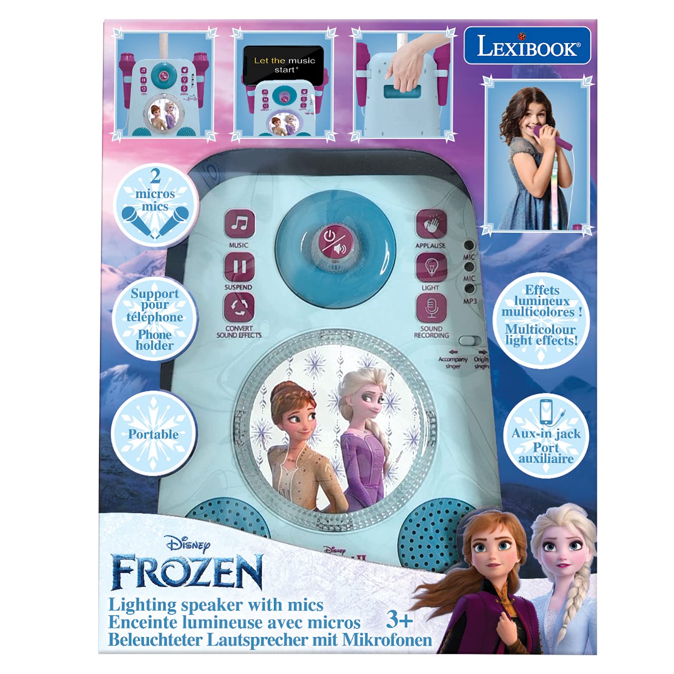 lexibook-frozen-k140fz-altavoz-musical-luminoso-con-2-micr-fonos image 8