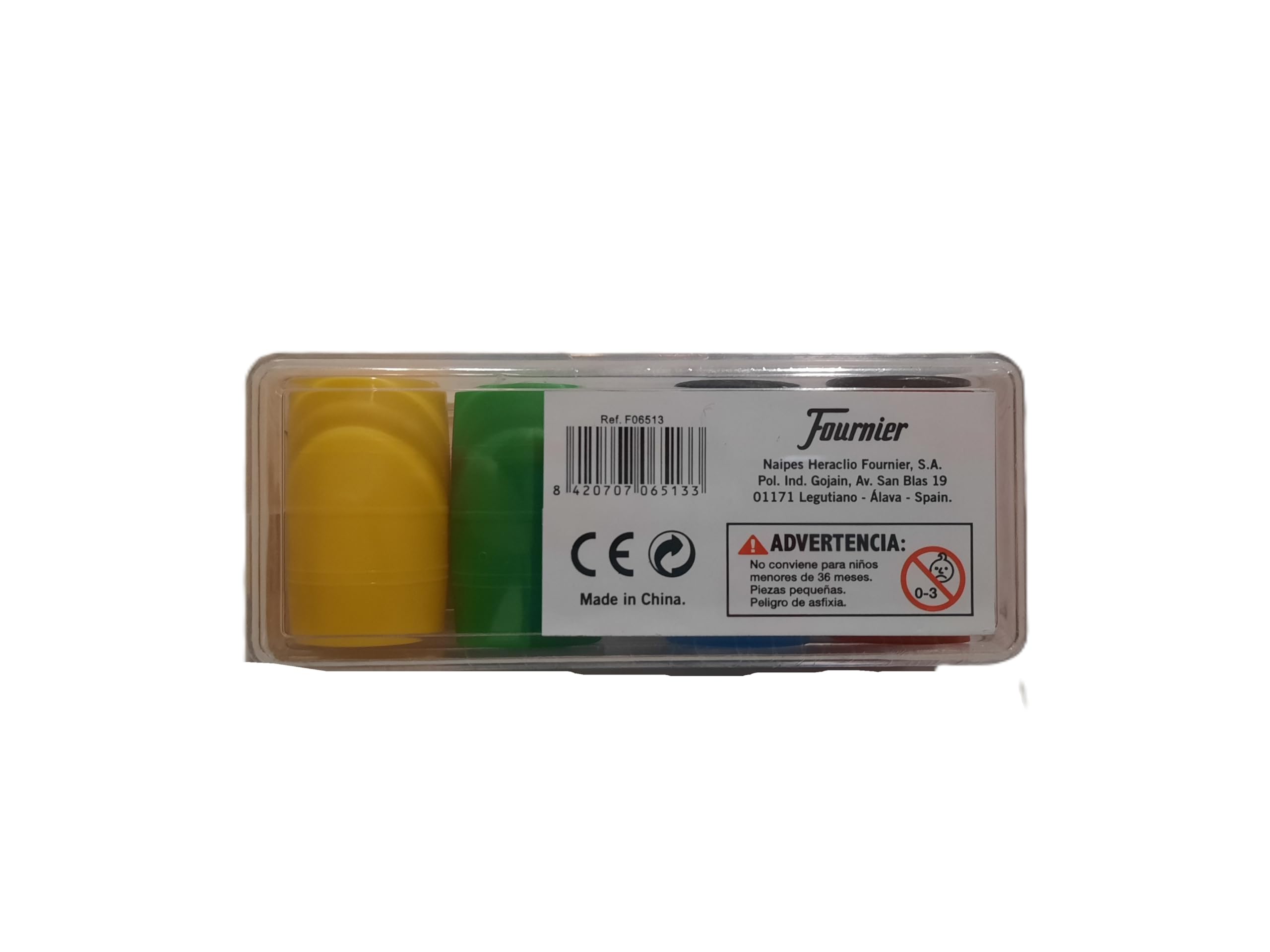 fournier-accesorios-parch-s-4-jugadores-f06513-fichas-dados-y-cubiletes image 2