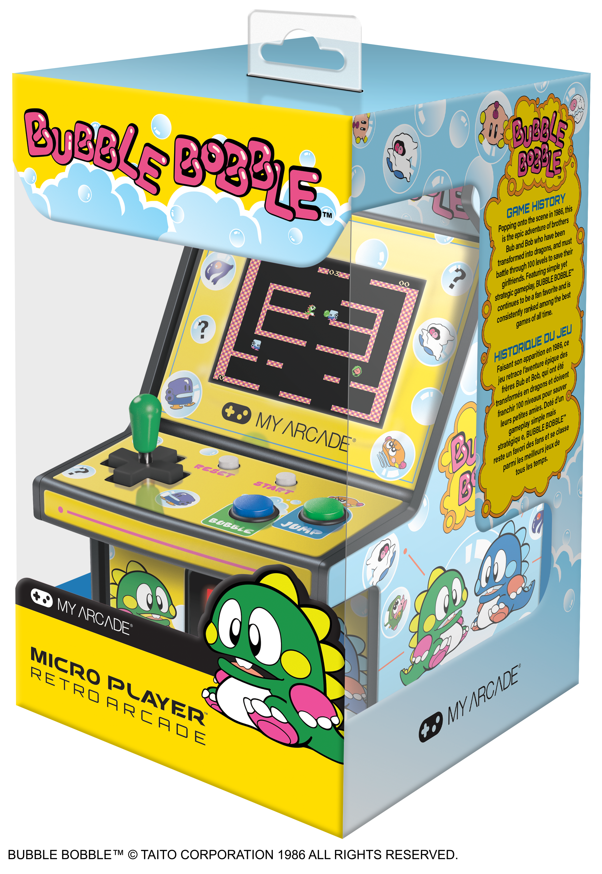 my-arcade-bubble-bobble-micro-player-mini-recreativa-taito image 6