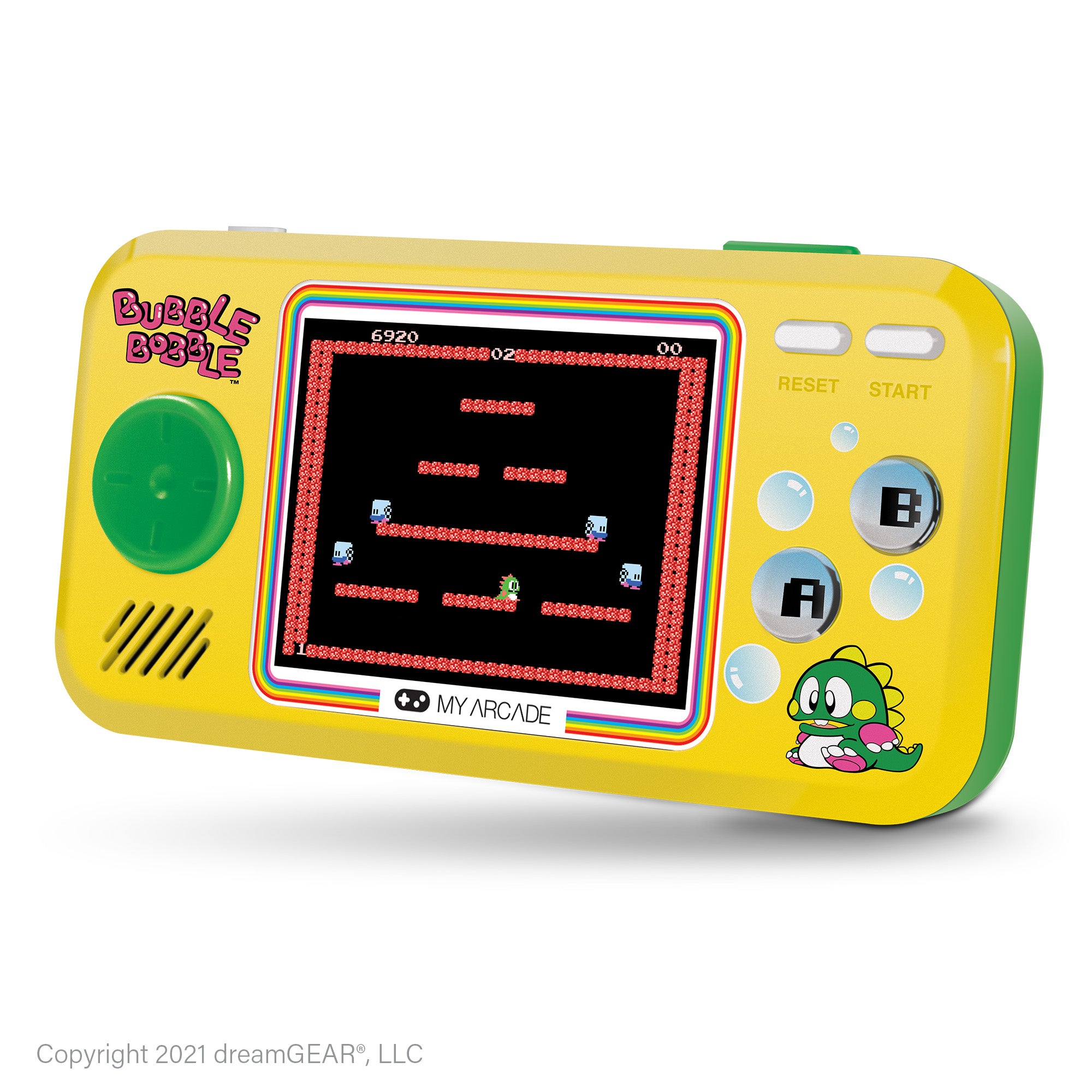 my-arcade-bubble-bobble-pocket-player-3-juegos-en-1-taito image 1