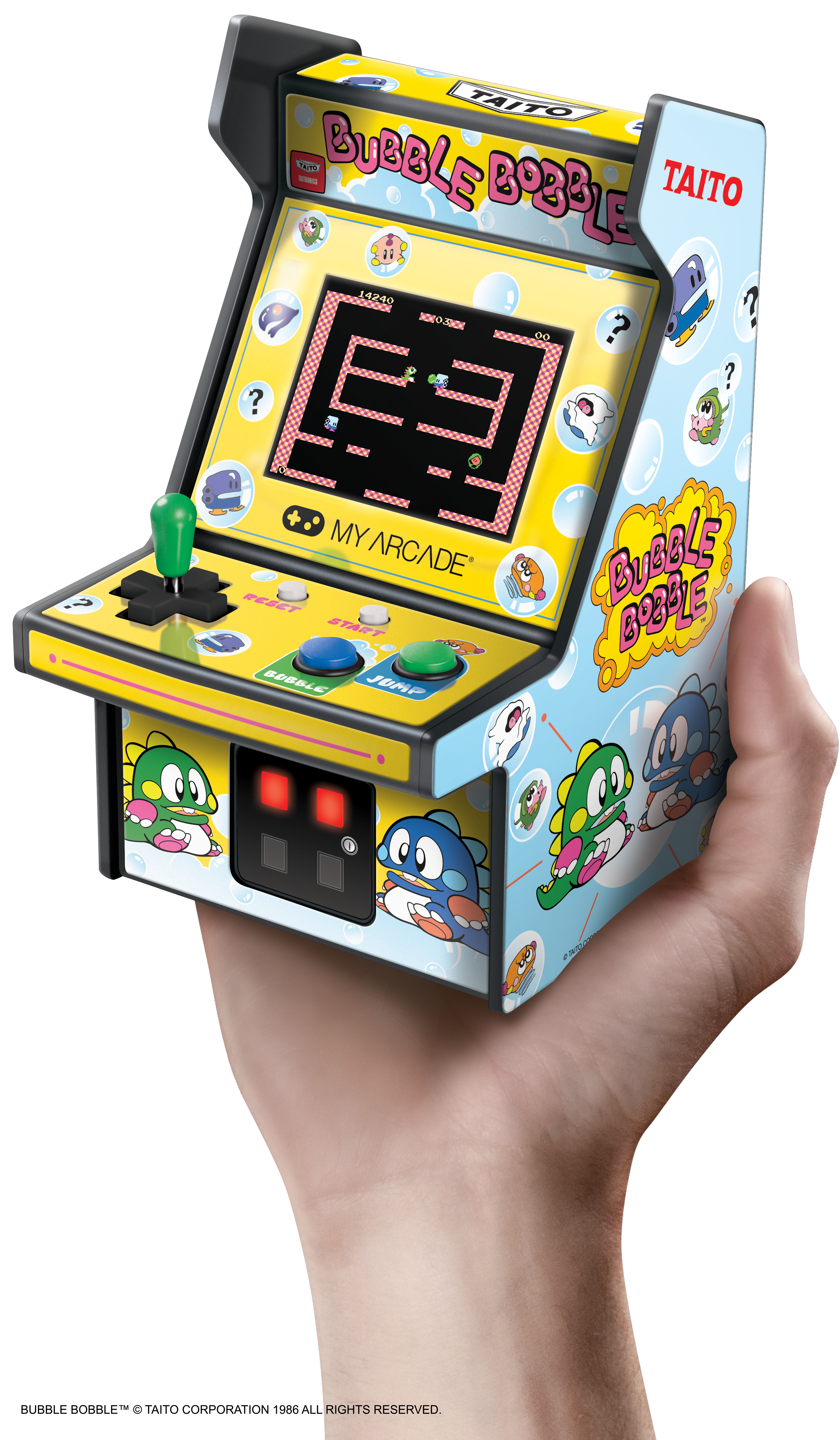 my-arcade-bubble-bobble-micro-player-mini-recreativa-taito image 3