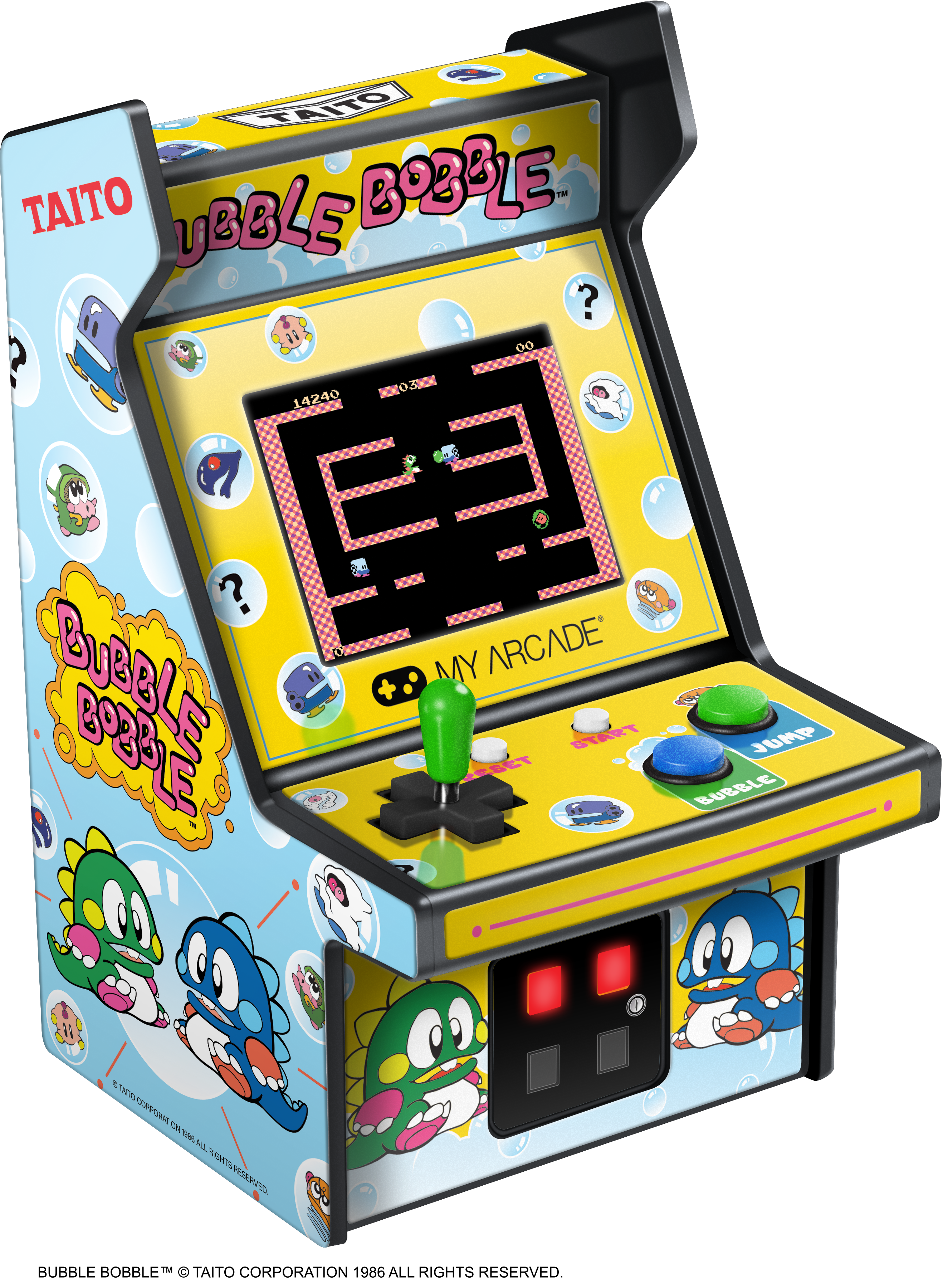 my-arcade-bubble-bobble-micro-player-mini-recreativa-taito image 2