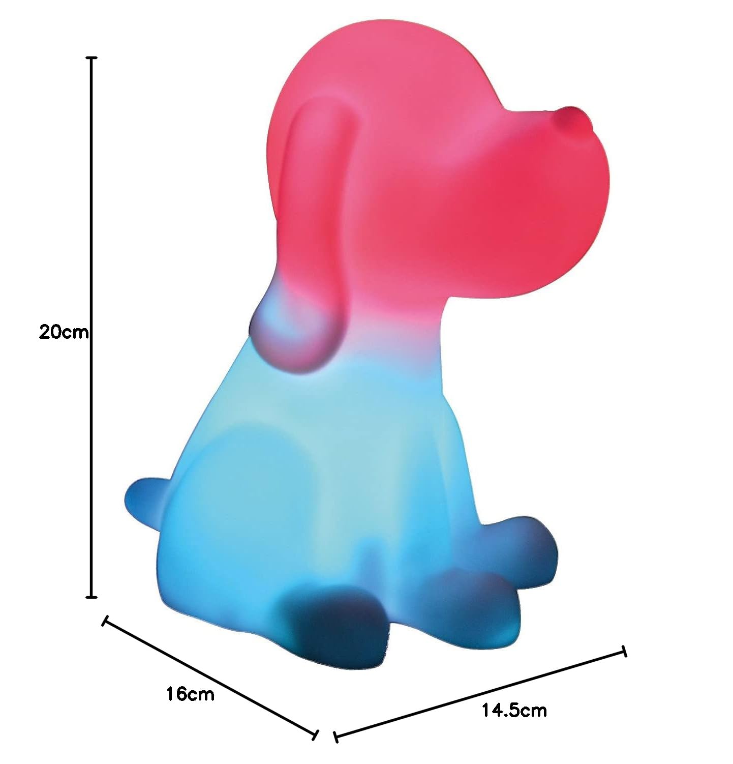 lexibook-decotech-luz-nocturna-puppy-nlj005-multicolor image 3