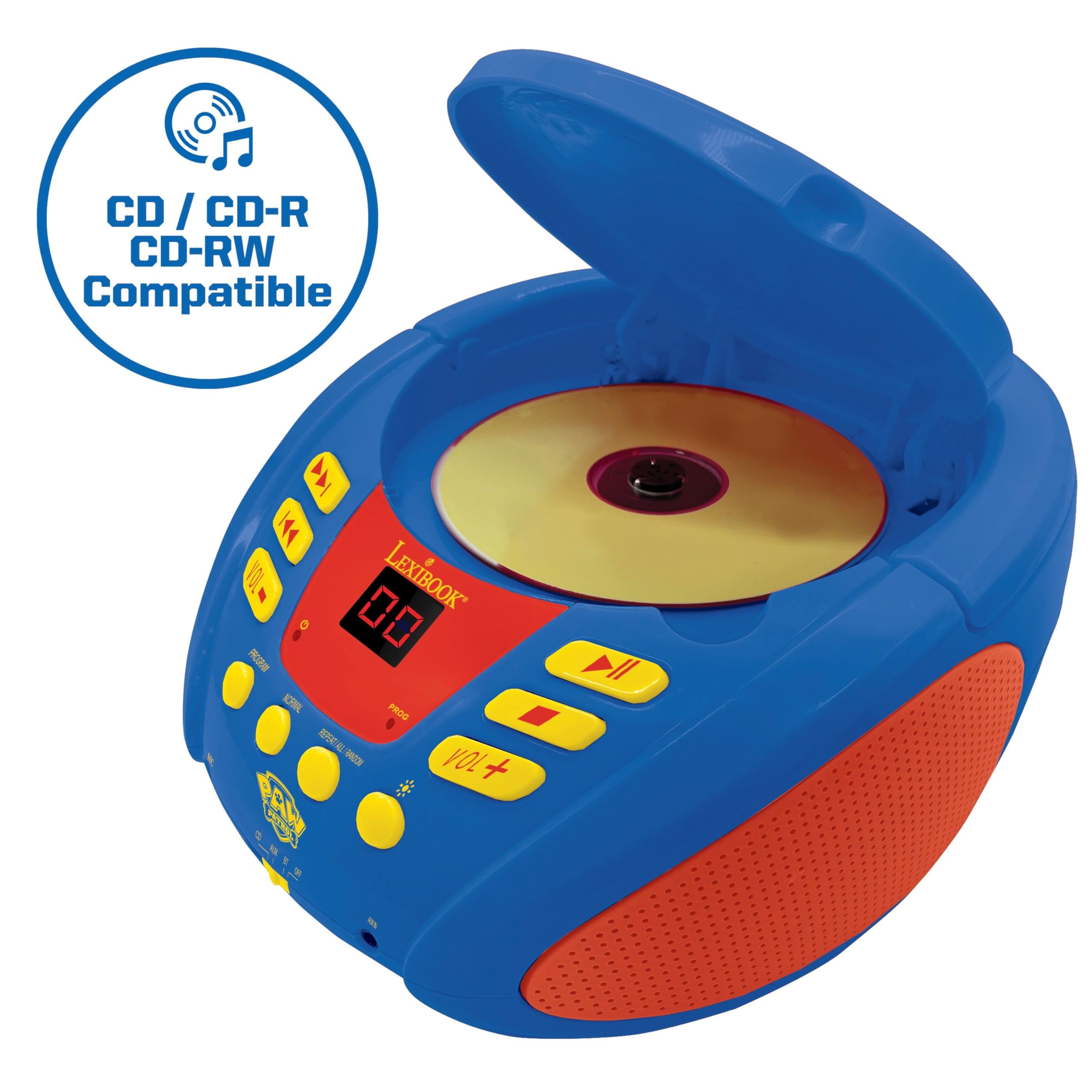 lexibook-patrulla-canina-reproductor-cd-bluetooth-rcd109palxb image 2