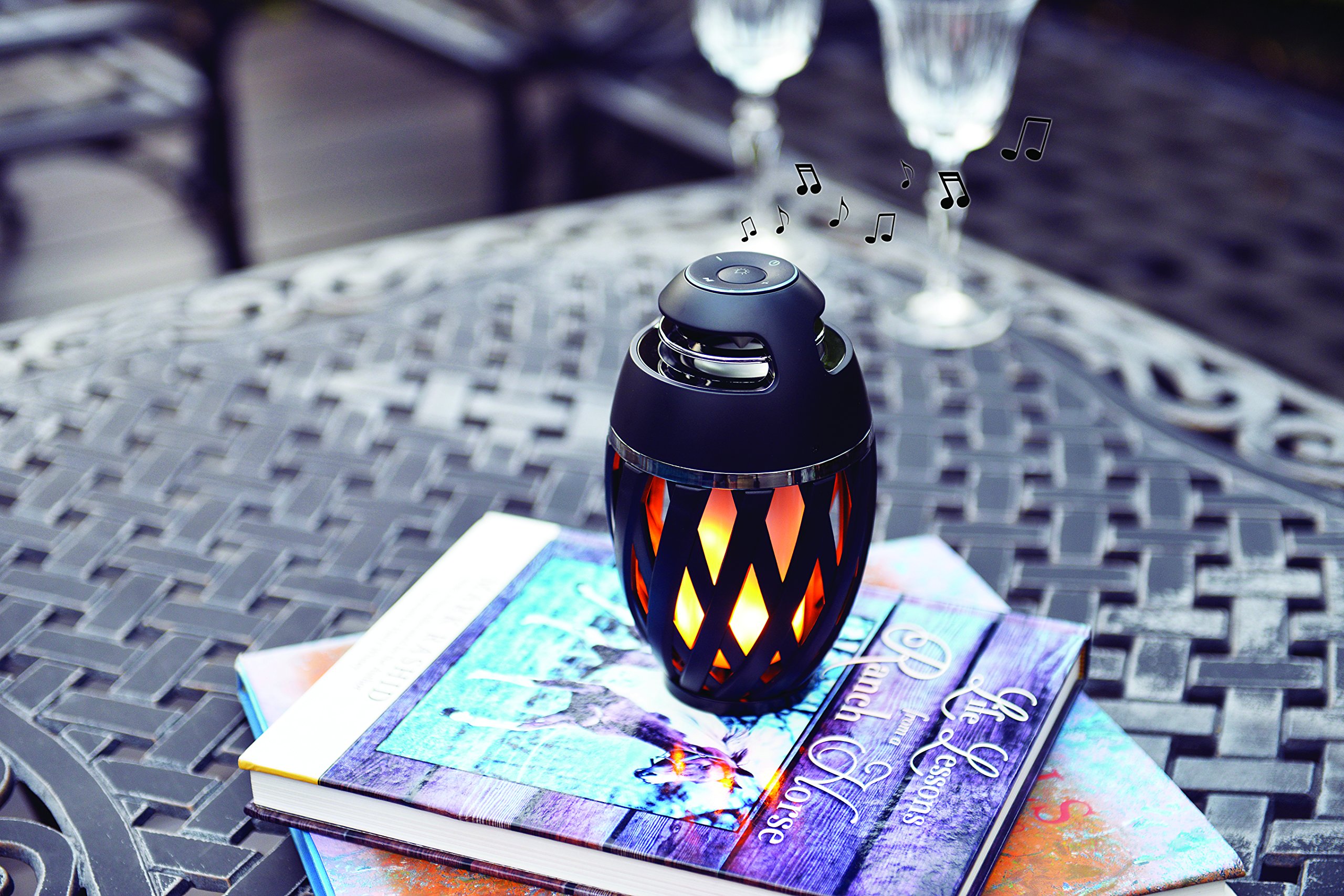lexibook-decotech-btl075-altavoz-bluetooth-con-linterna-led-efecto-llama image 5